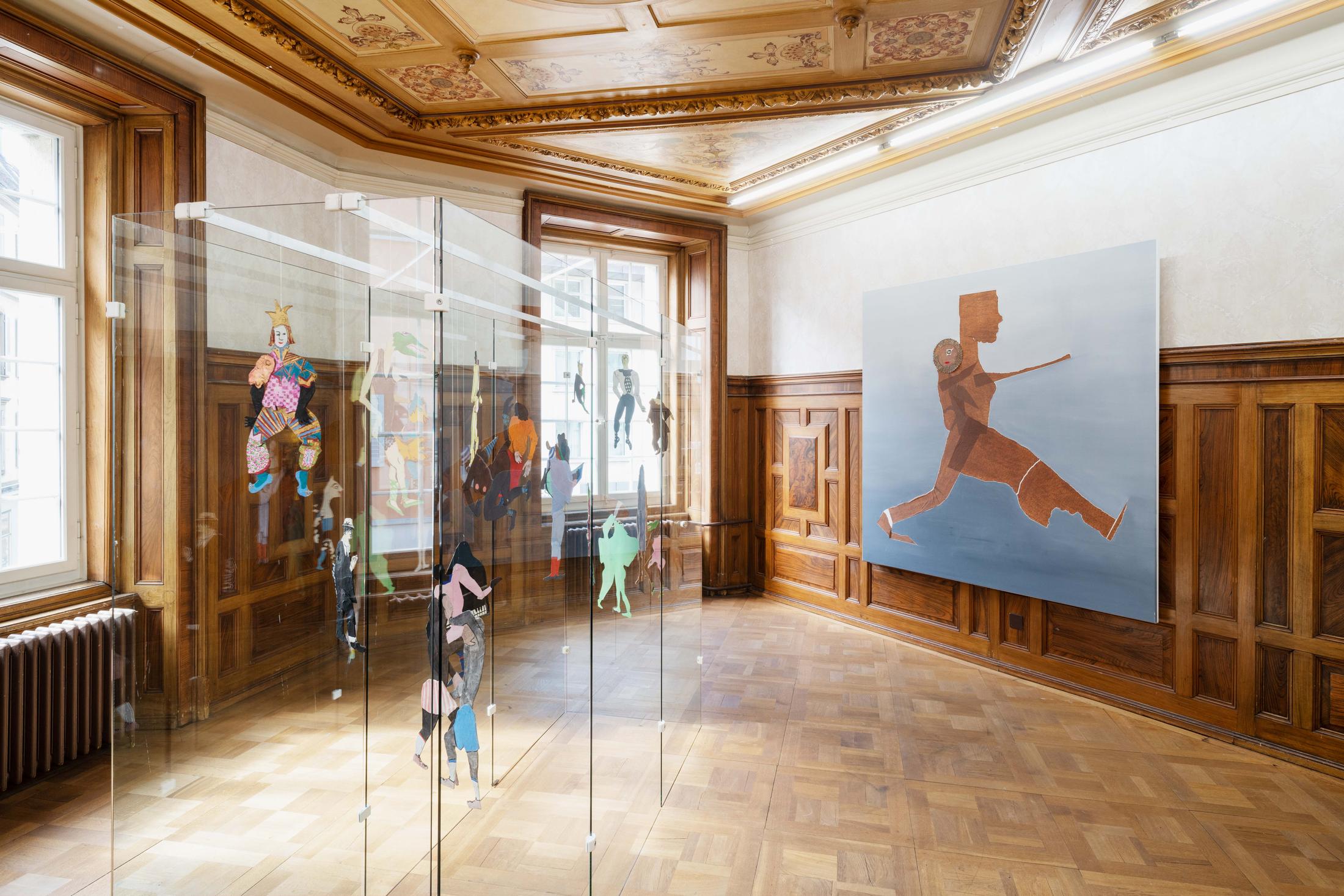 Exhibition View Cathy Josefowitz «The Thinking Body» at Kunsthaus Langenthal, Langenthal, 2021 / Photo: Flavio Karrer / Courtesy: the estate of Cathy Josefowitz and Kunsthaus Langenthal