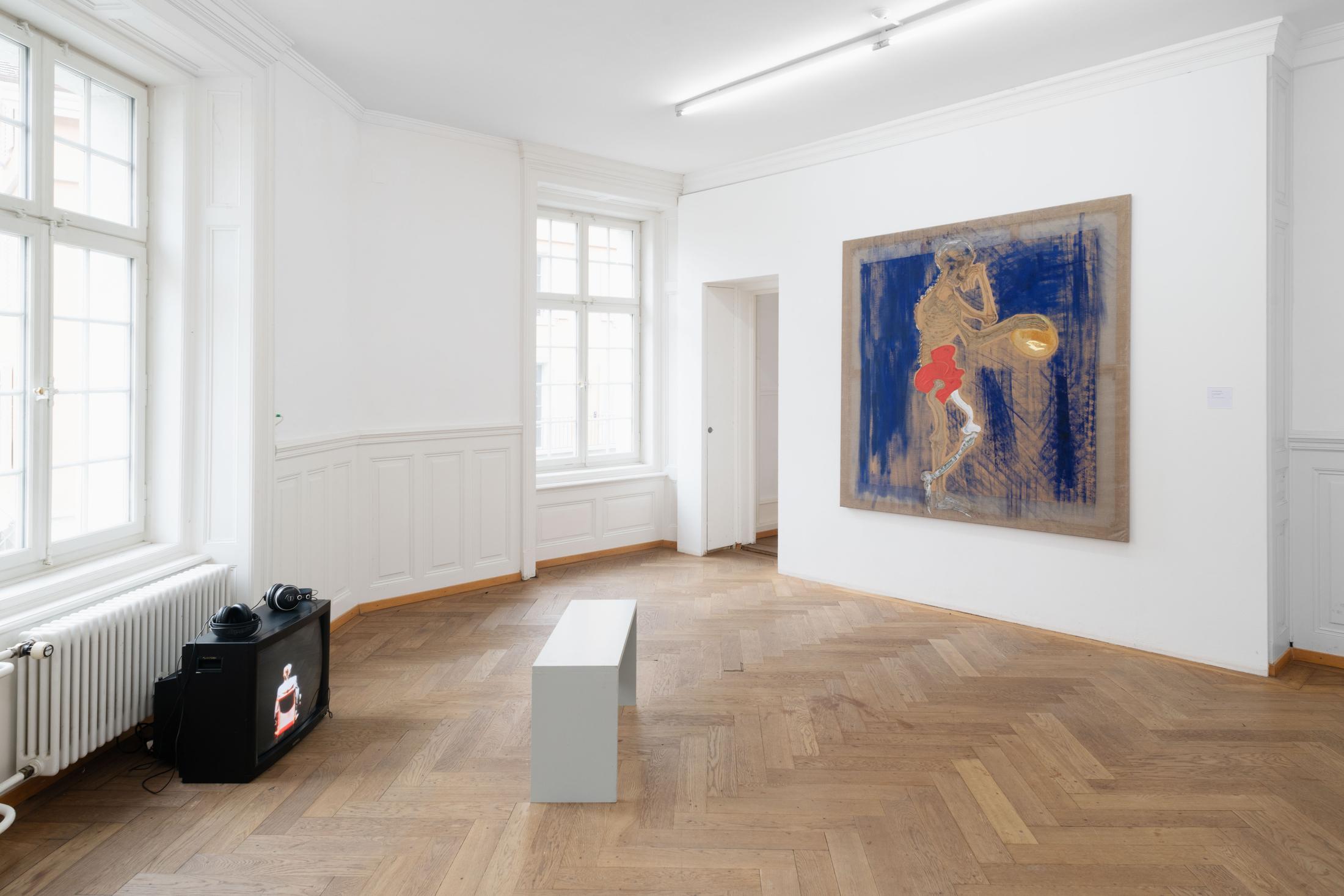 Exhibition View Cathy Josefowitz «The Thinking Body» at Kunsthaus Langenthal, Langenthal, 2021 / Photo: Flavio Karrer / Courtesy: the estate of Cathy Josefowitz and Kunsthaus Langenthal