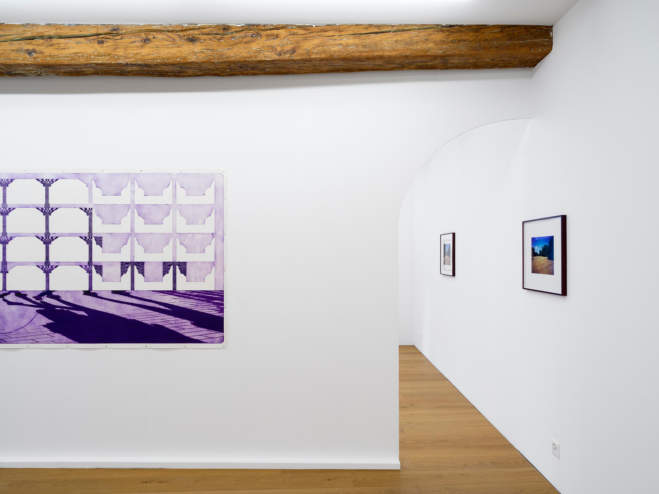 Exhibition View Cédric Eisenring Solo Show «pink/ green light» at Kirchgasse Gallery, 2021 / Photo: CE / Courtesy: the artist and Kirchgasse Gallery