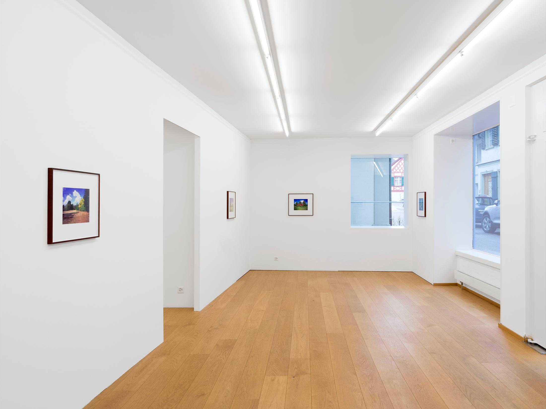 Exhibition View Cédric Eisenring Solo Show «pink/ green light» at Kirchgasse Gallery, 2021 / Photo: CE / Courtesy: the artist and Kirchgasse Gallery