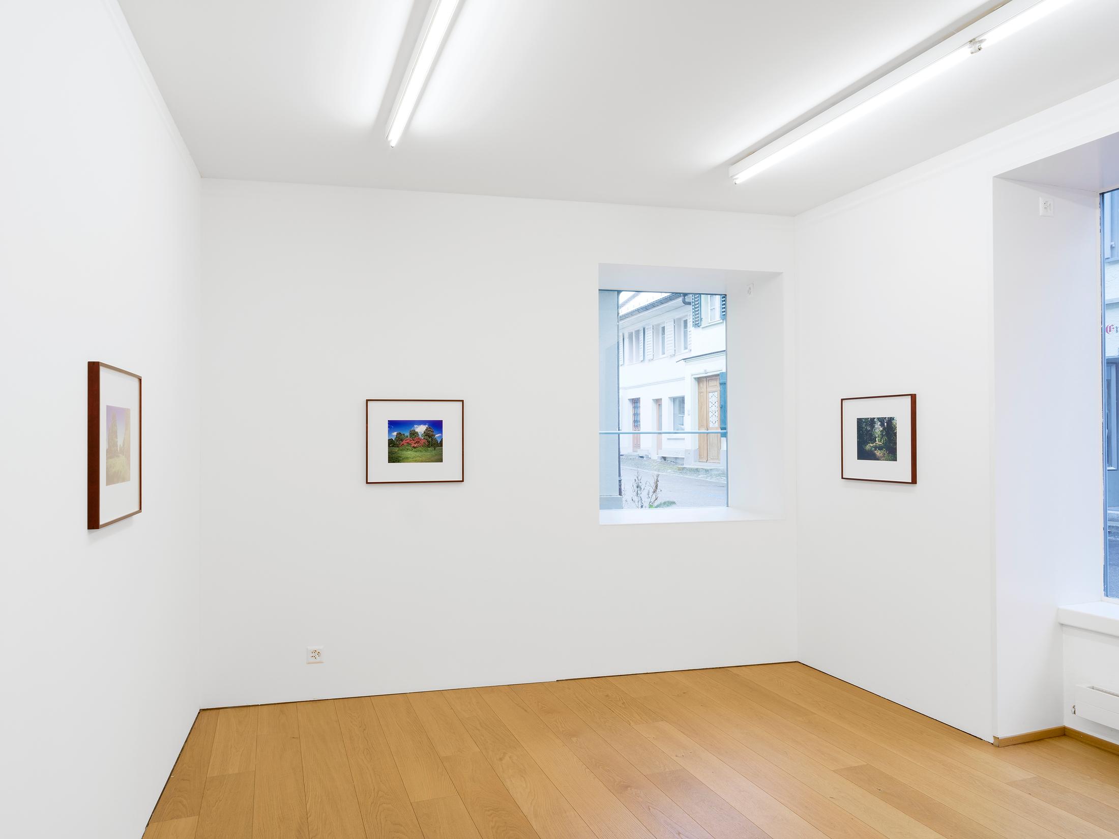 Exhibition View Cédric Eisenring Solo Show «pink/ green light» at Kirchgasse Gallery, 2021 / Photo: CE / Courtesy: the artist and Kirchgasse Gallery