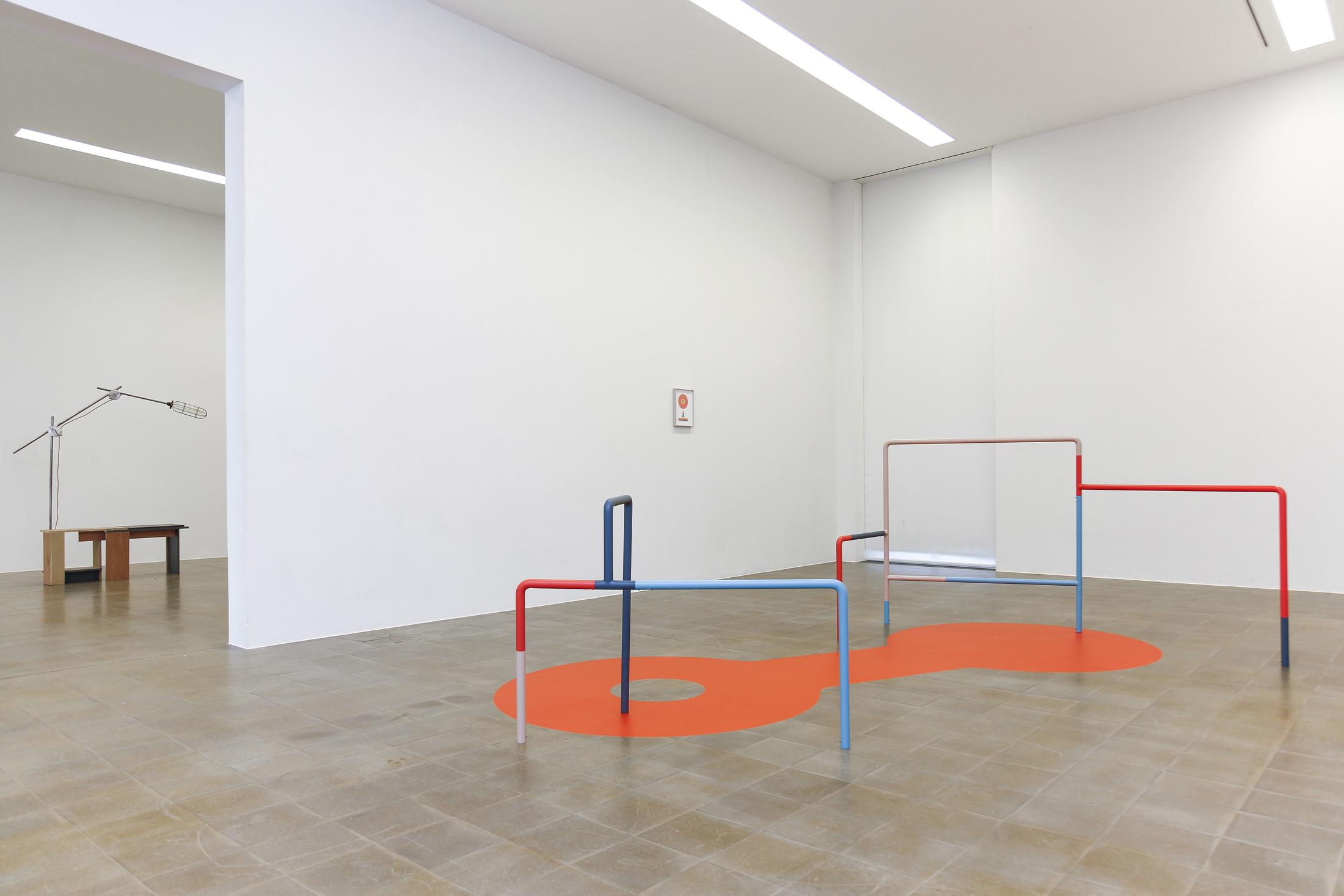 Exhibition View Céline Condorelli Soloshow at Centre d’art Pasquart, Biel, Bienne, 2019 / Photo: Lia Wagner / Courtesy: the artist