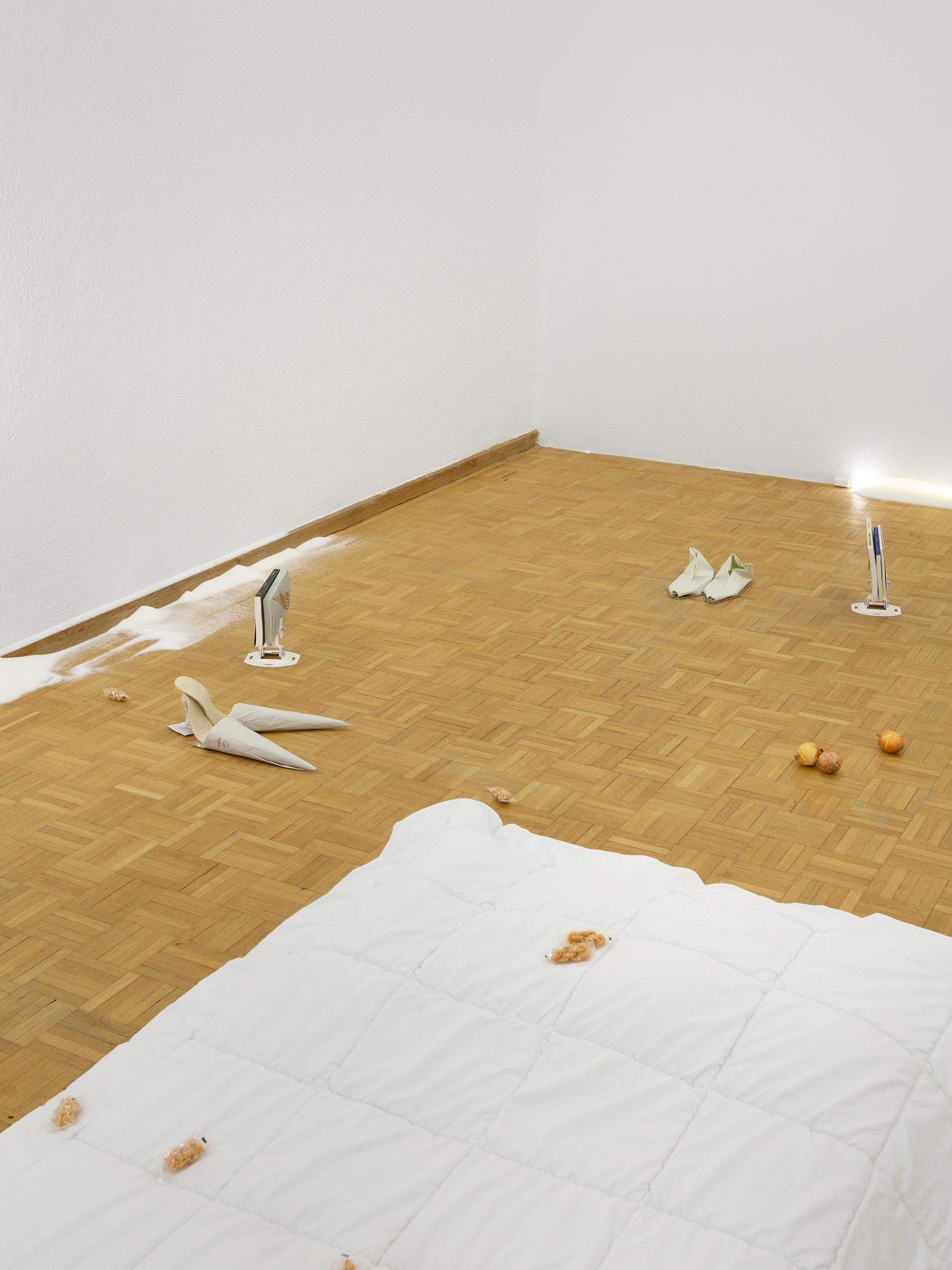 Exhibition View Céline Mathieu Solo Show «Economy of Means» at Sentiment, Zurich, 2022-2023 / Photo: Philipp Rupp and Julien Gremaud / Courtesy: the artist and Sentiment