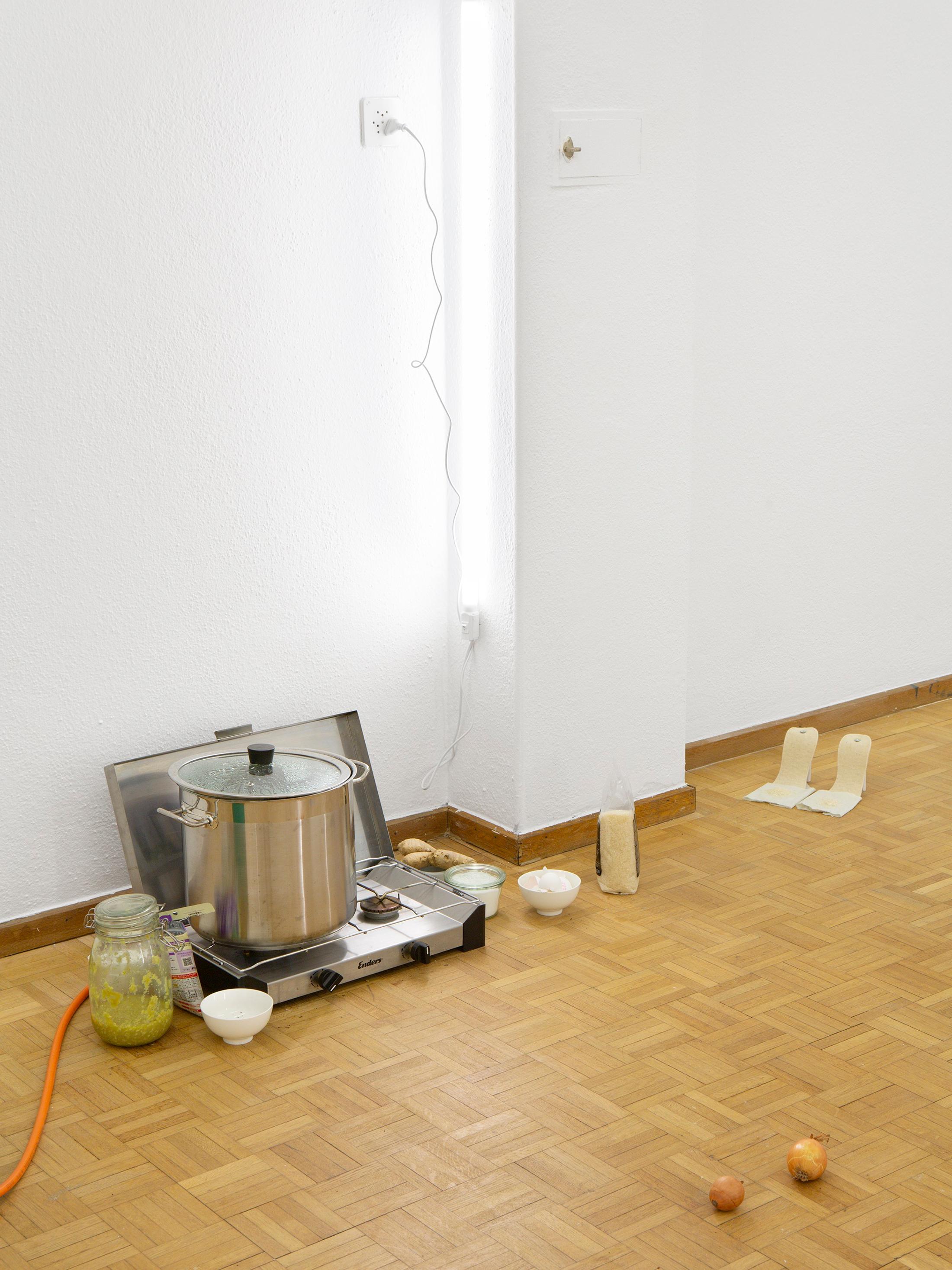 Exhibition View Céline Mathieu Solo Show «Economy of Means» at Sentiment, Zurich, 2022-2023 / Photo: Philipp Rupp and Julien Gremaud / Courtesy: the artist and Sentiment