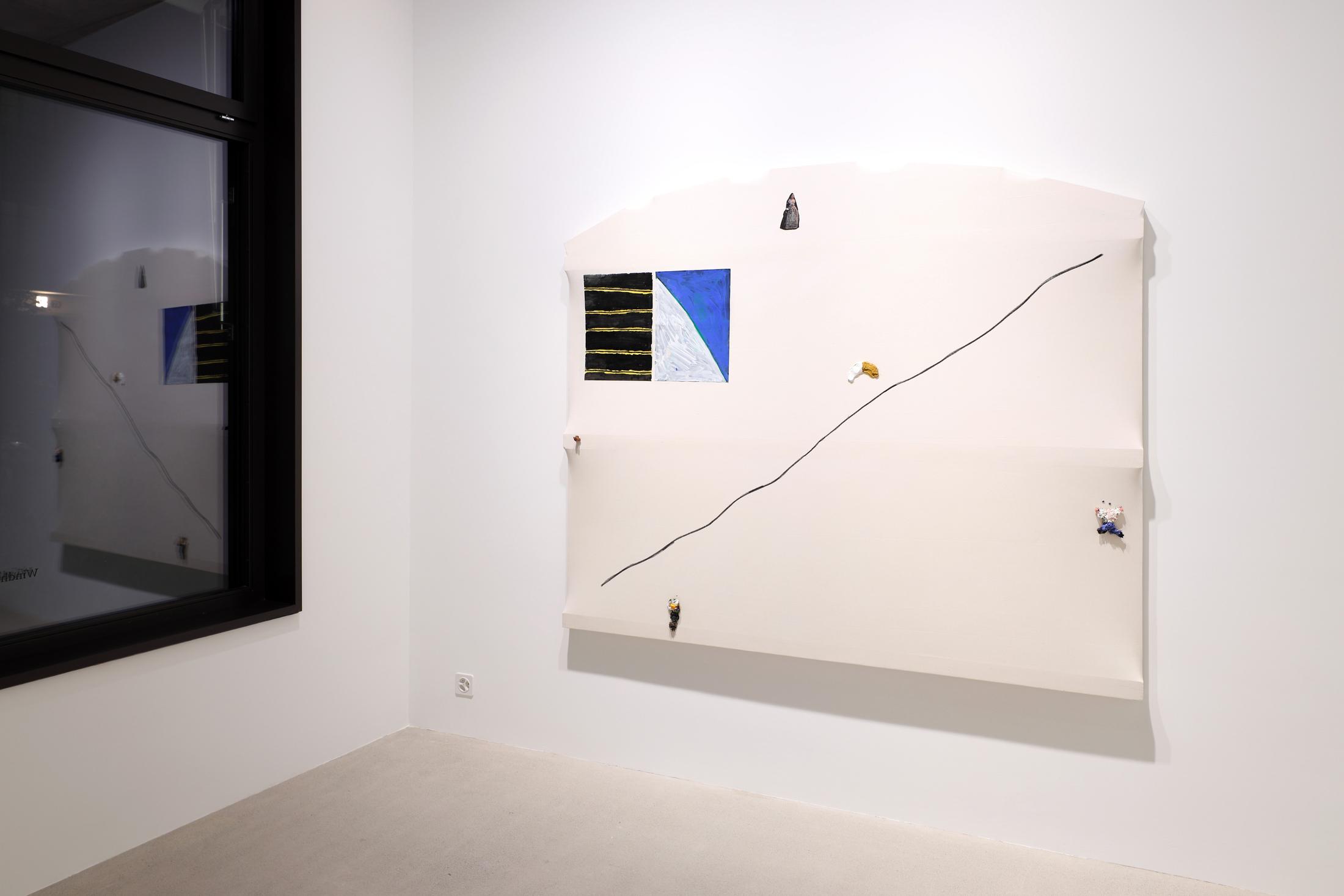 Exhibition View Charles Benjamin Soloshow «Not Again; view on Charles Benjamin, La Menina, 2020» at Windhager von Kaenel, Zurich, 2020 / Courtesy: the artist and Windhager von Kaenel