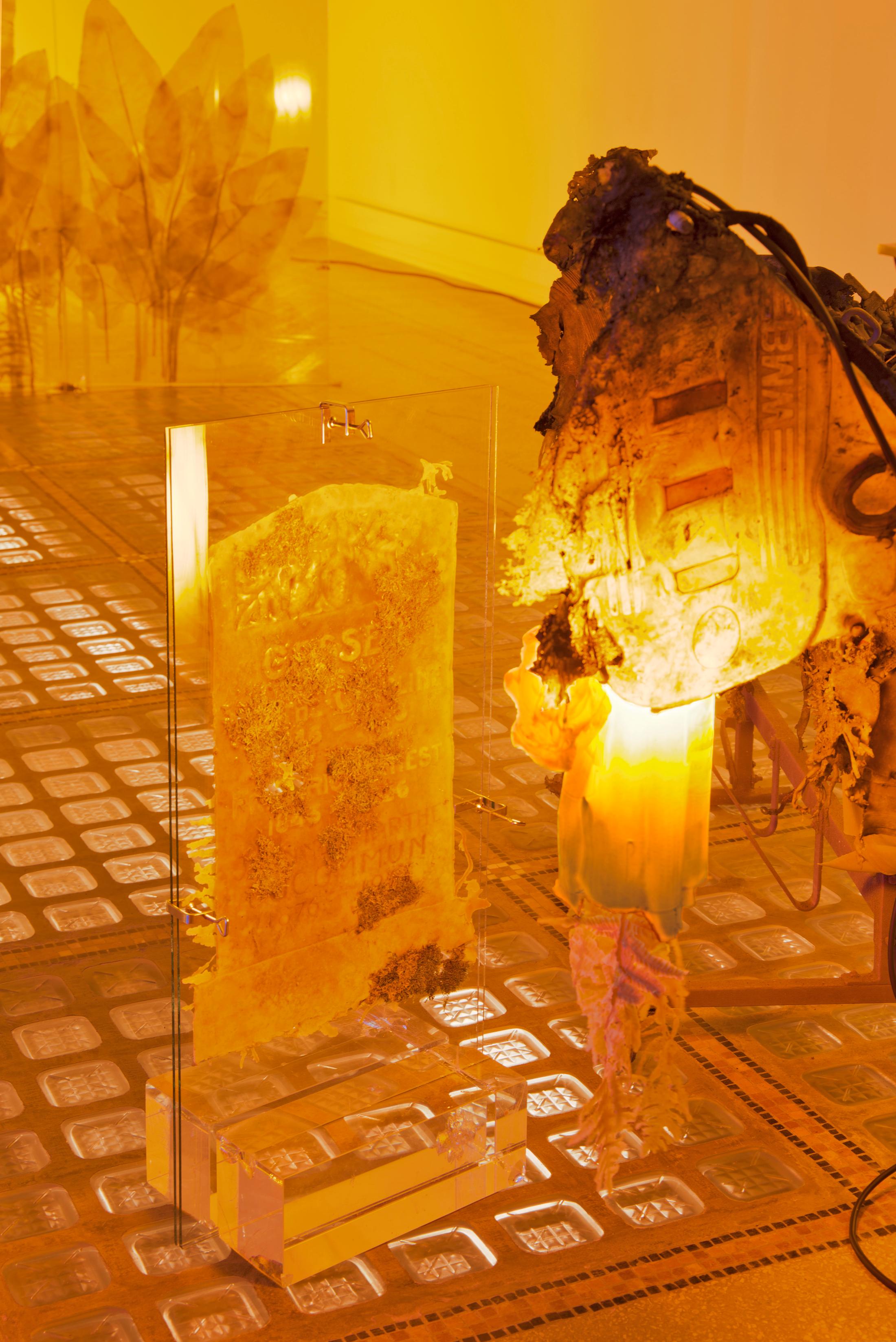 Exhibition View Chloé Delarue Soloshow «TAFAA - ACID RAVE» at MBAC, La Chaux-de-Fonds, 2019 / Photo: Florimond Dupont / Courtesy: the artist and MBAC