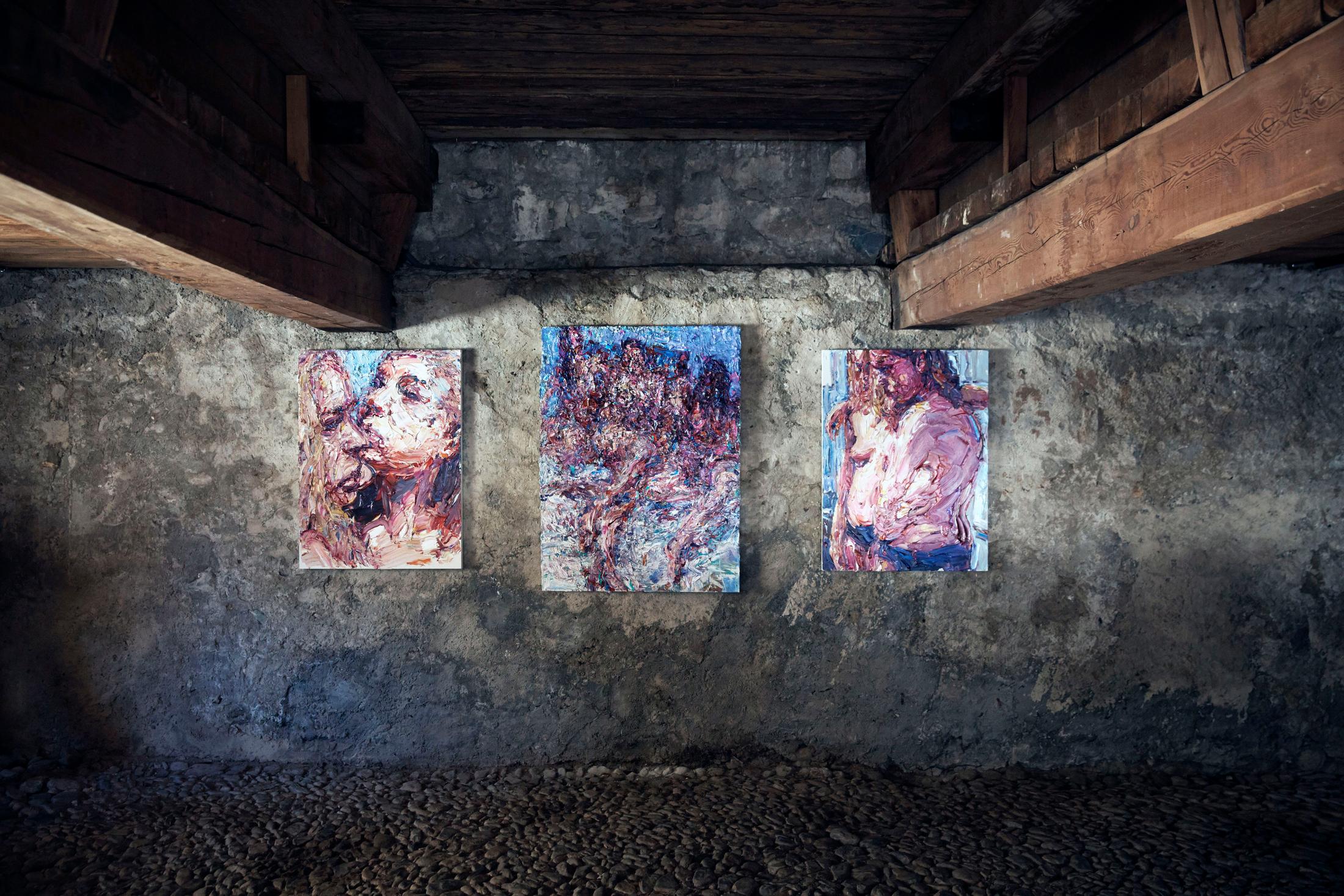 Installation View Chrissy Angliker «A History of Yearning» at Stalla Madulain, 2018 / Photo: Maurice Haas / Courtesy: the artist and Stalla Madulain