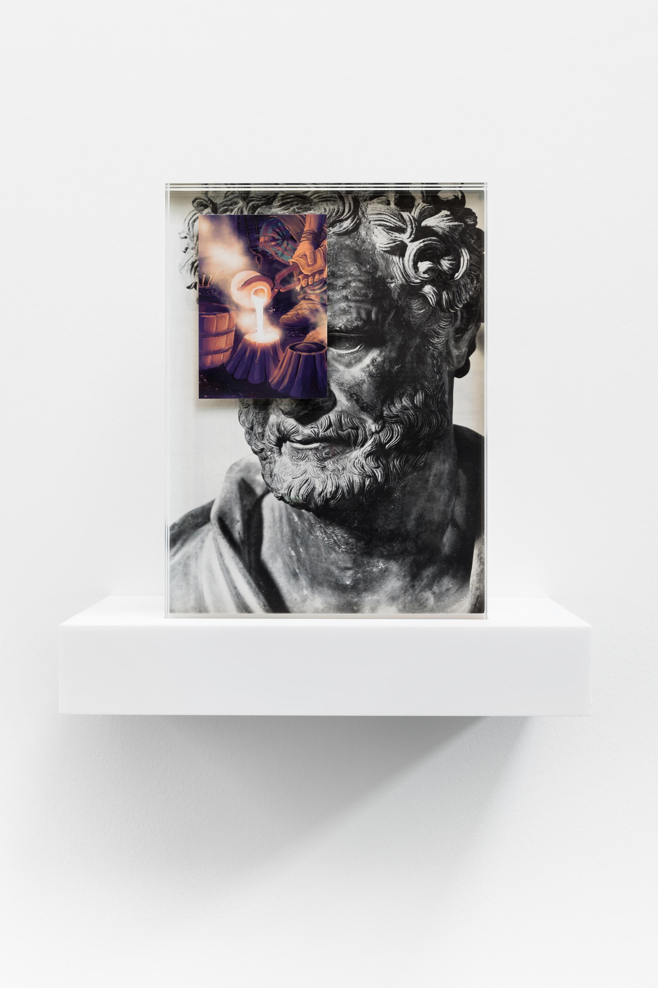 Exhibition View Christian Andersson Solo Show «Kitbash Tales» at von Bartha, Basel, 2022 / Photo: Andreas Zimmermann / Courtesy: the artist and von Bartha