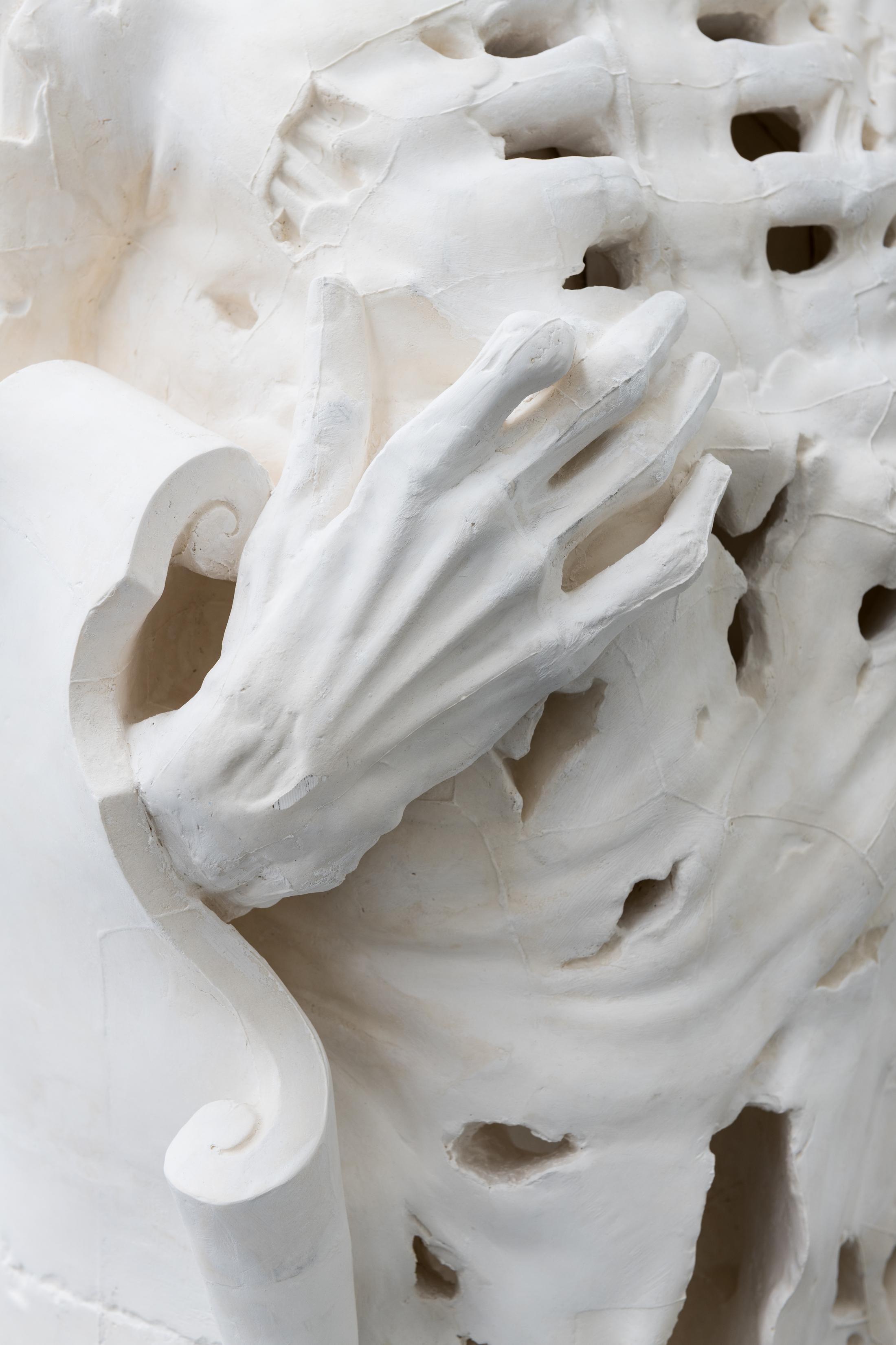 Exhibition View Christian Andersson Solo Show «Kitbash Tales» at von Bartha, Basel, 2022 / Photo: Andreas Zimmermann / Courtesy: the artist and von Bartha