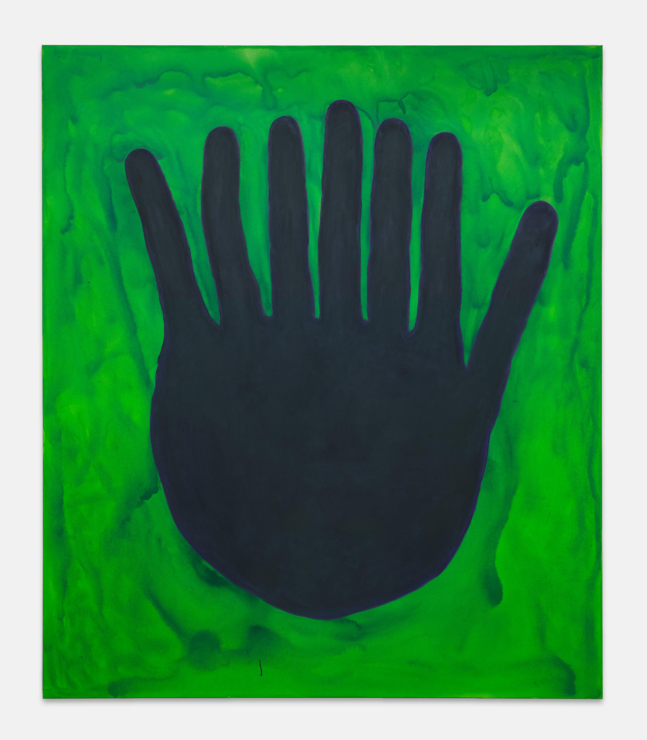 Exhibition View Christian Rothmaler Soloshow «Mountain View on Neom Om / Tomasso heilt die Kranken, 2018» at Kirchgasse, Steckborn, 2018