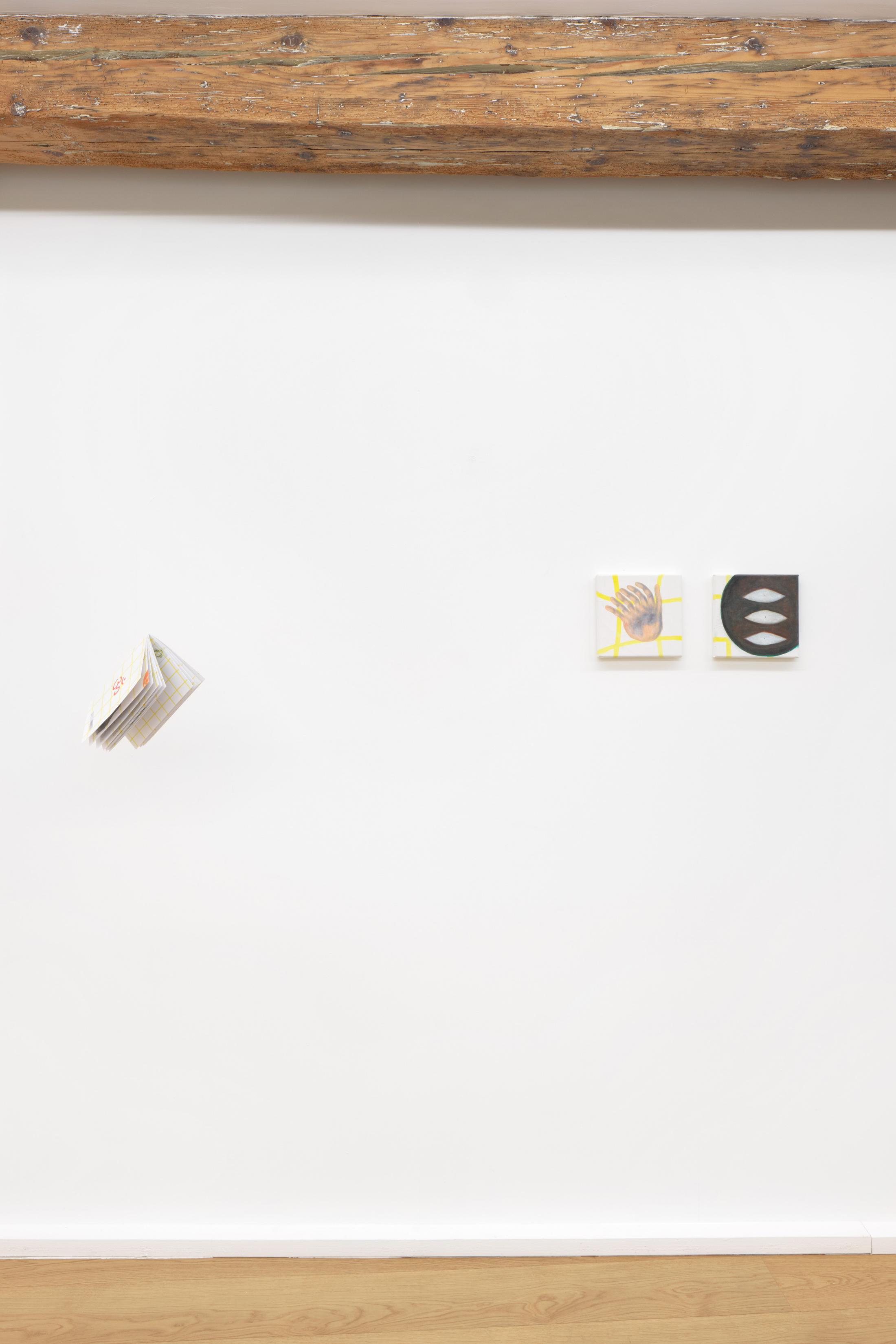 Exhibition View Christian Rothmaler Soloshow «Mountain View on Neom Om» at Kirchgasse, Steckborn, 2018