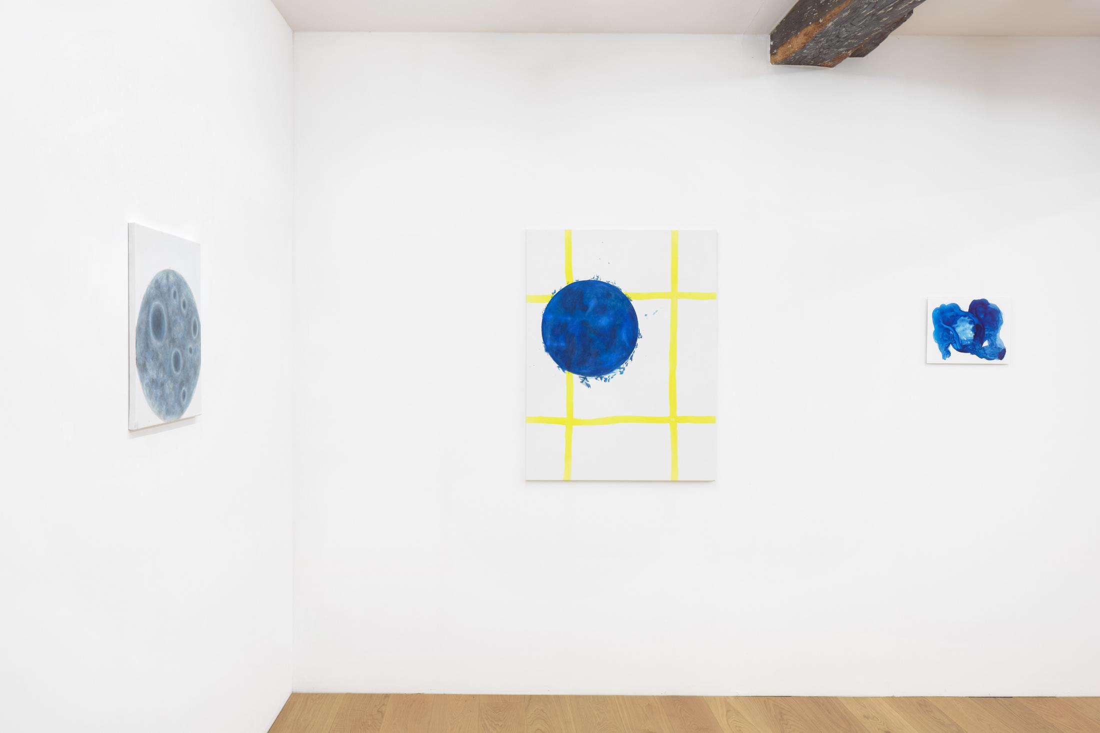 Exhibition View Christian Rothmaler Soloshow «Mountain View on Neom Om» at Kirchgasse, Steckborn, 2018