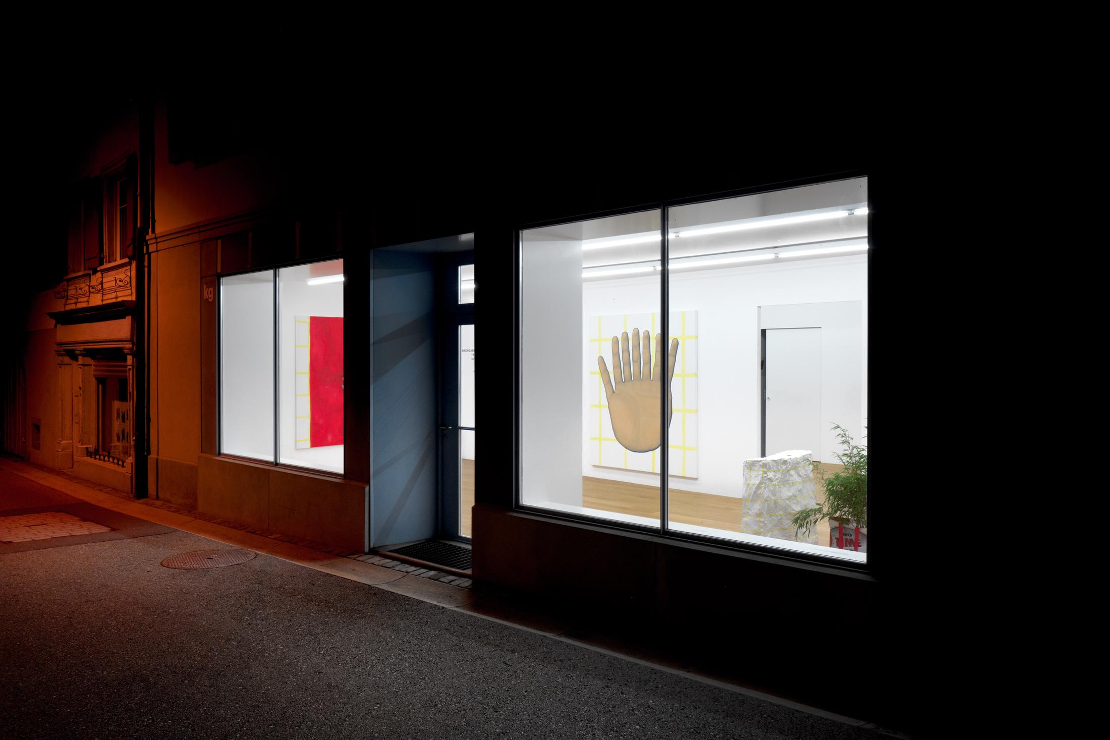 Exhibition View Christian Rothmaler Soloshow «Mountain View on Neom Om» at Kirchgasse, Steckborn, 2018