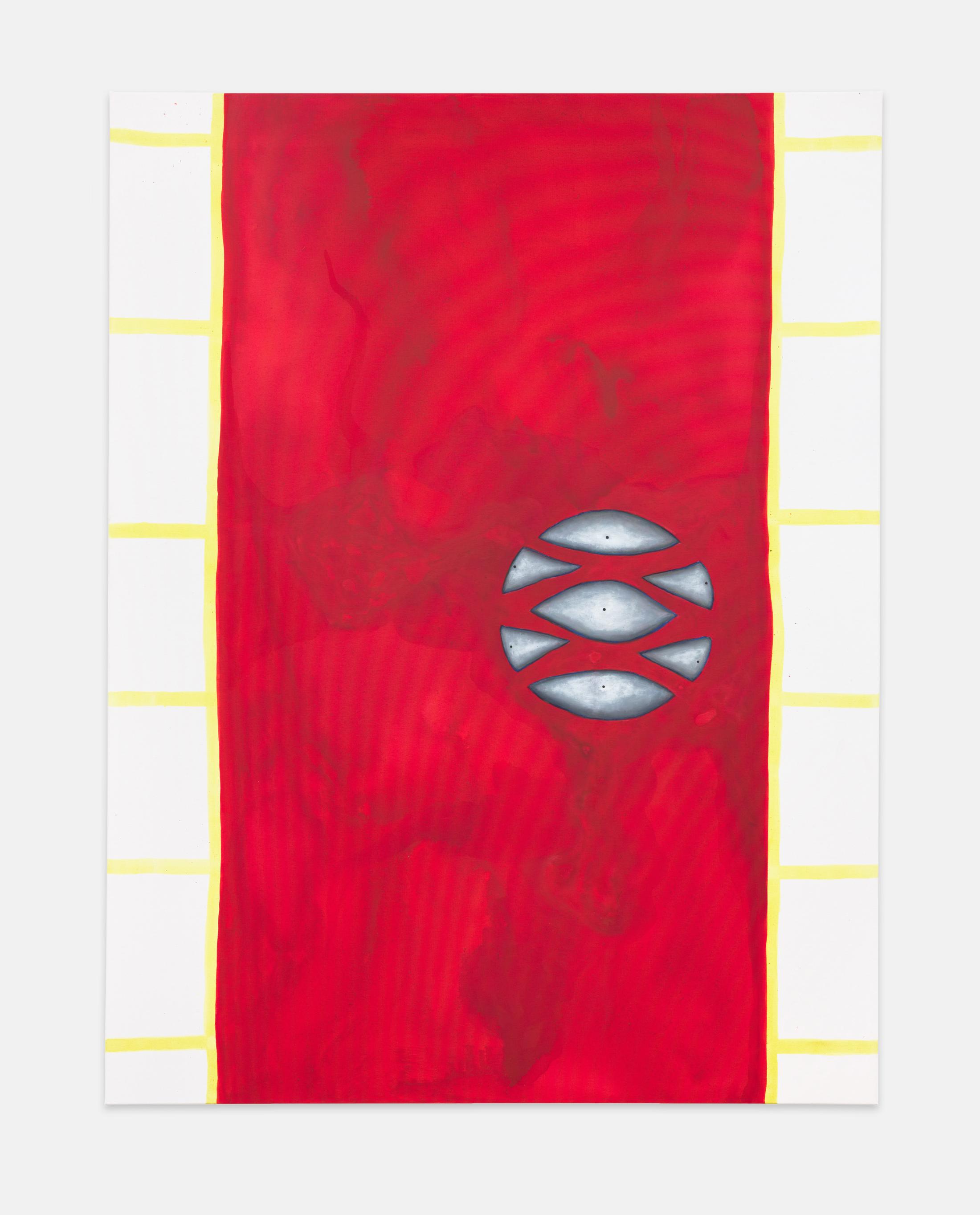 Exhibition View Christian Rothmaler Soloshow «Mountain View on Neom Om / view on Niemand freihändig, 2018 / view on Nobody Outis, 2018» at Kirchgasse, Steckborn, 2018