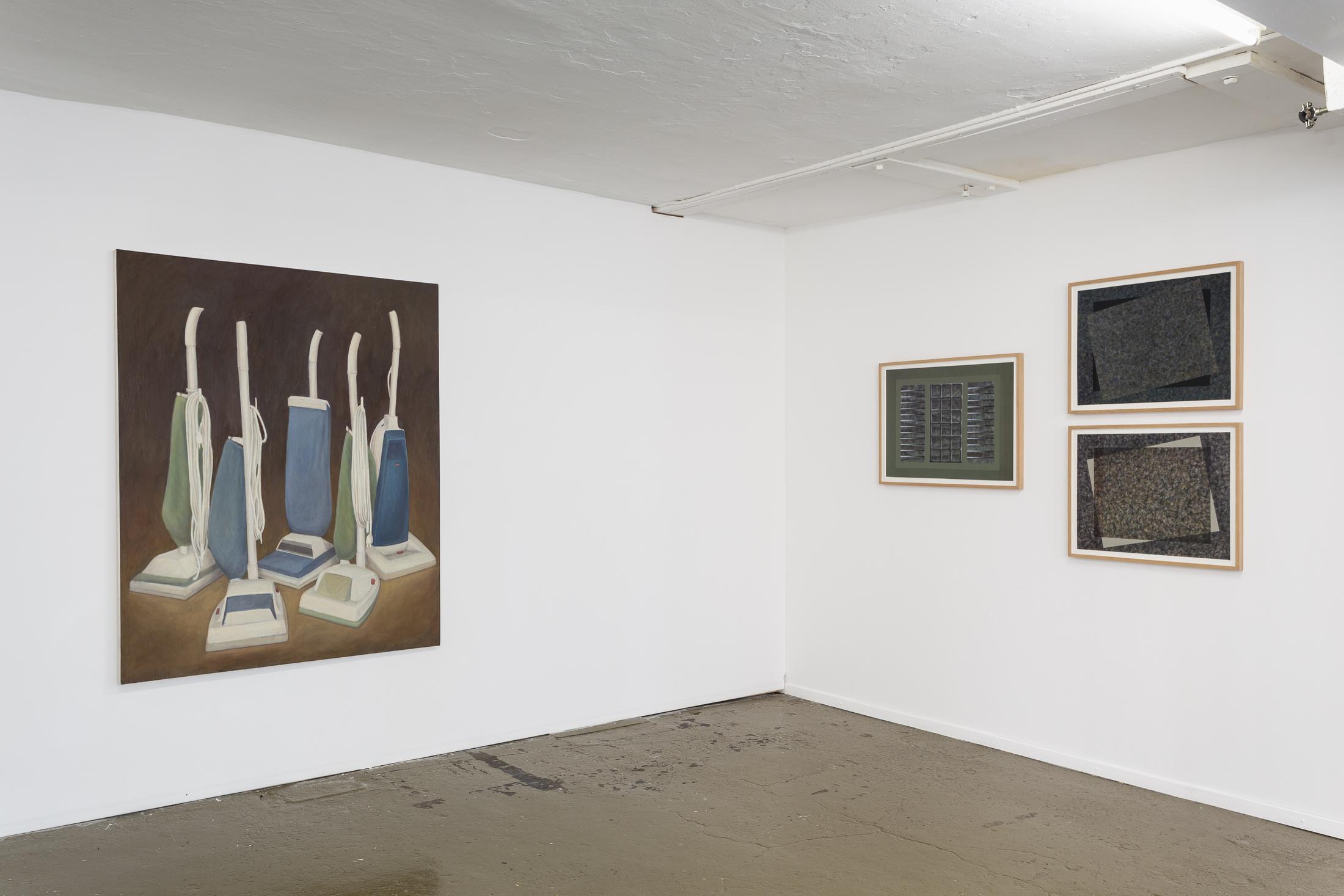 Exhibition View Groupshow «New (Object) Order» with Christoph Hänsli, Eduardo Rubén and Francisco Sierra at Last Tango, Zurich, 2019 / Photo: Kilian Bannwart / Courtesy: the artists and Last Tango
