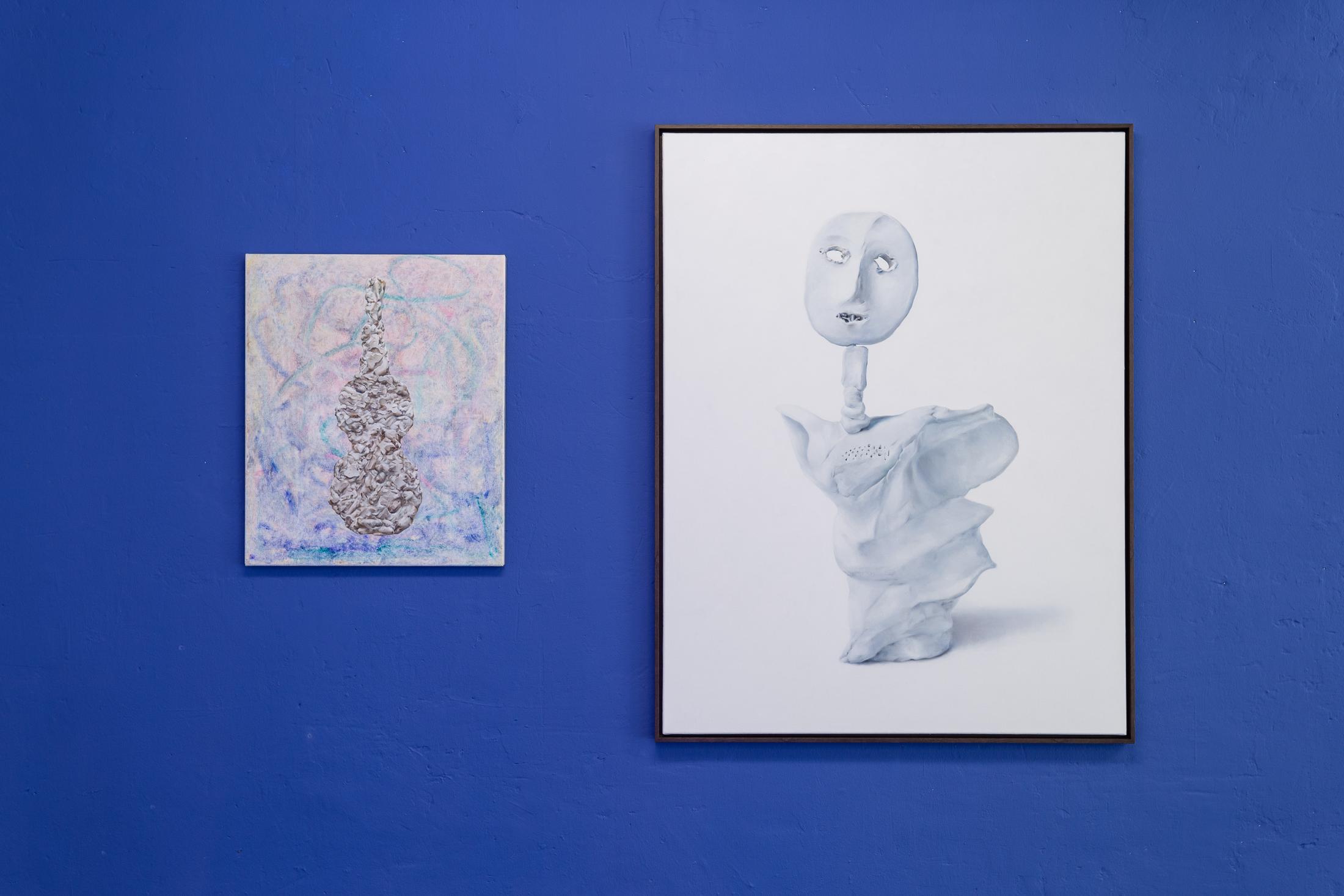 Exhibition View Groupshow «New (Object) Order» with Christoph Hänsli, Eduardo Rubén and Francisco Sierra at Last Tango, Zurich, 2019 / Photo: Kilian Bannwart / Courtesy: the artists and Last Tango