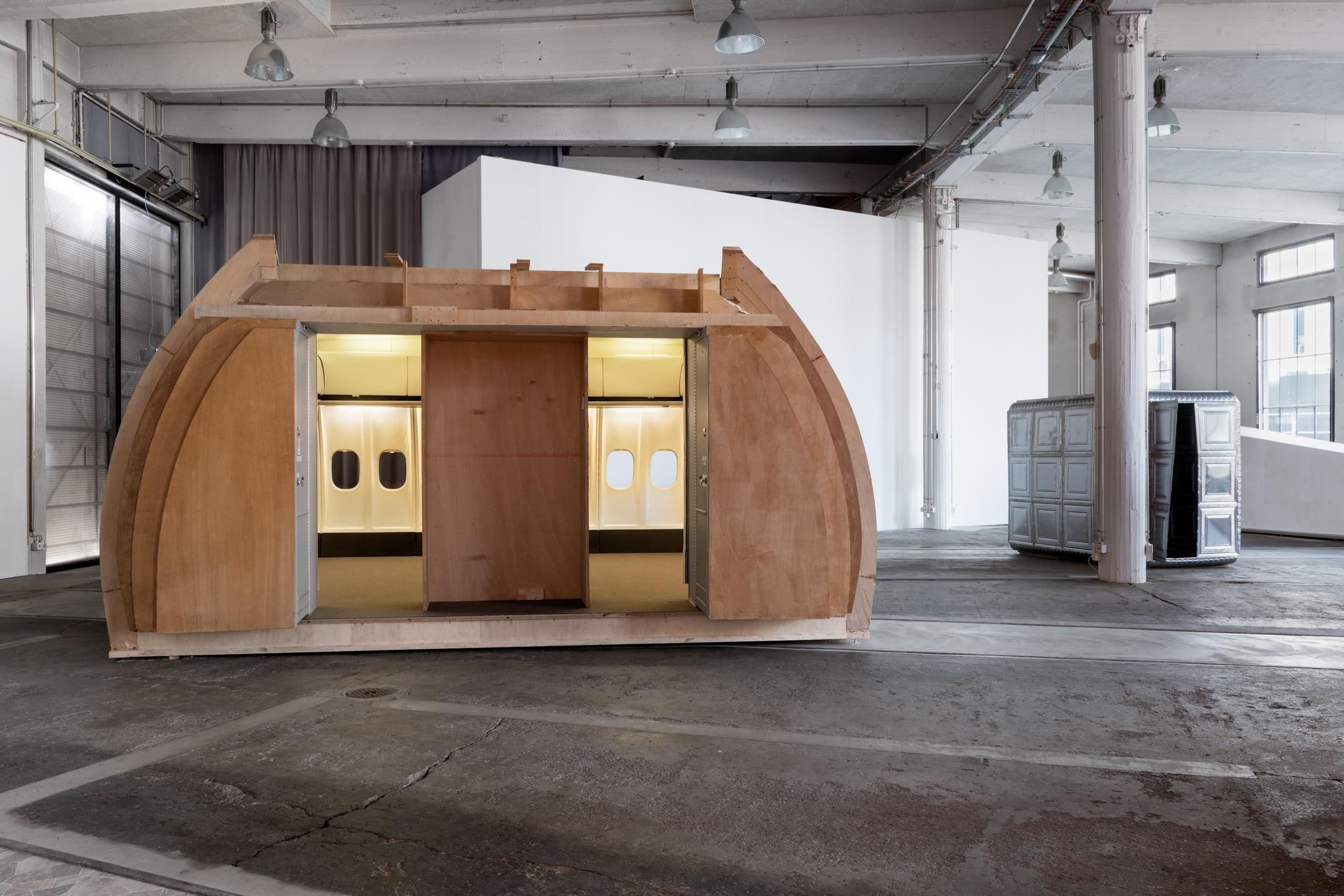 Exhibition View Group Show «Città irreale; view on Bob Gramsma, OI 0486, 2004» at Lokremise, St. Gallen, 2021 / Photo: Sebastian Stadler / Courtesy: Depositum of the Federal Office of Culture Switzerland