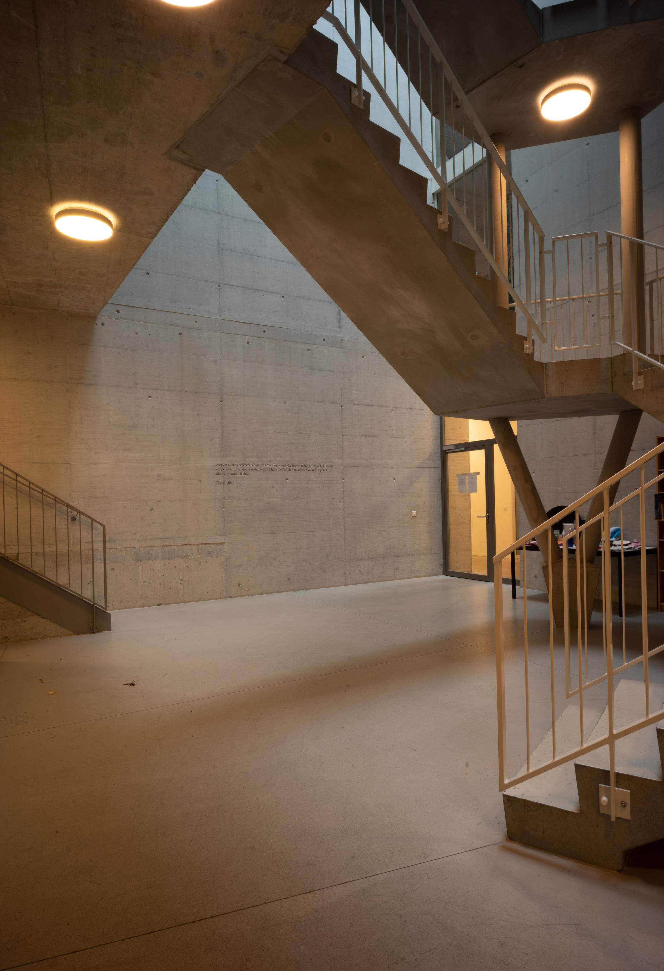 Exhibition View Claire Fontaine Soloshow «Too Late To Read» at Longtang, Zurich, Oerlikon, 2019 / Photo: Stefan Burger / Courtesy: the artist and Longtang