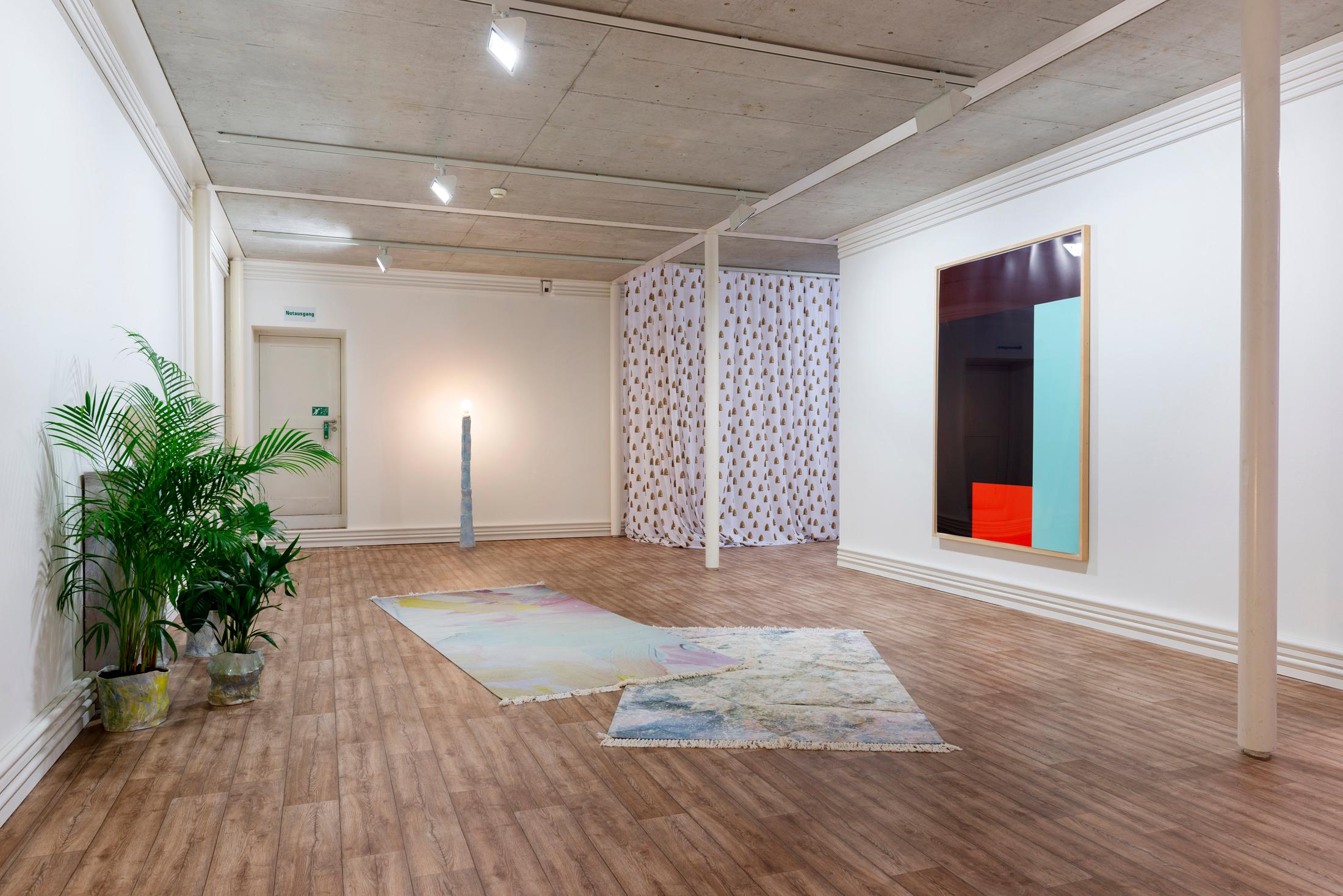 Installation View Clare Kenny «If I was a Rich Girl» at Kunstraum Riehen, Basel / Photo: Nici Jost / Courtesy: the artist