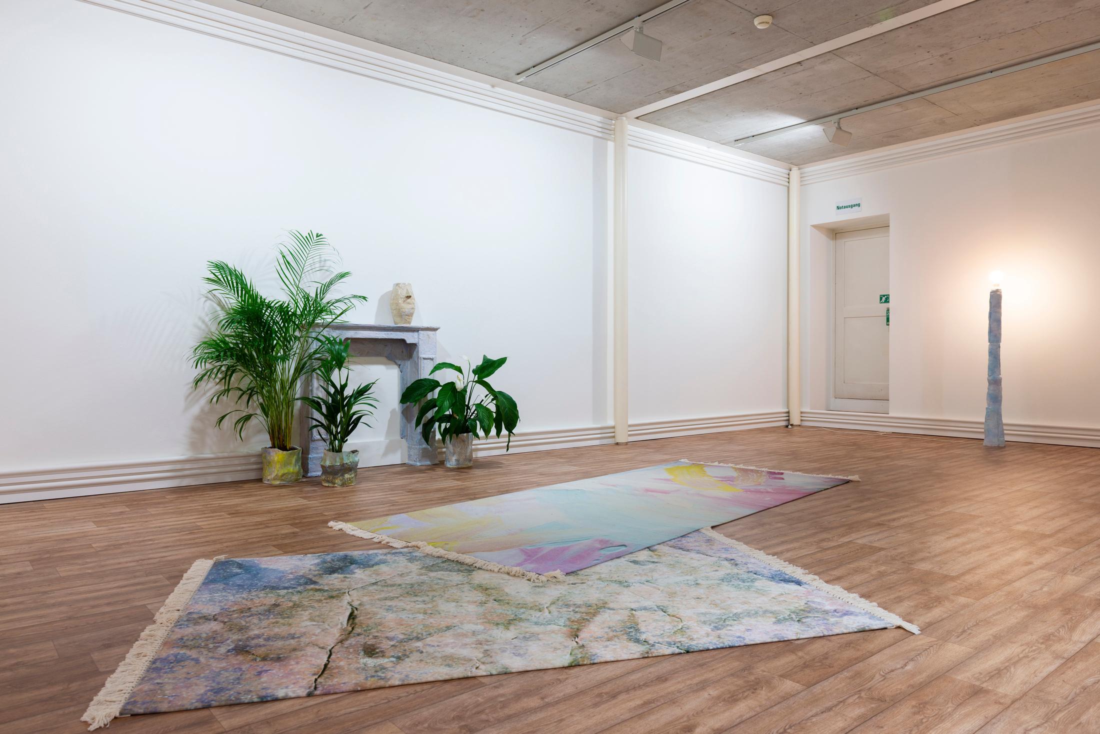 Installation View Clare Kenny «If I was a Rich Girl» at Kunstraum Riehen, Basel / Photo: Nici Jost / Courtesy: the artist