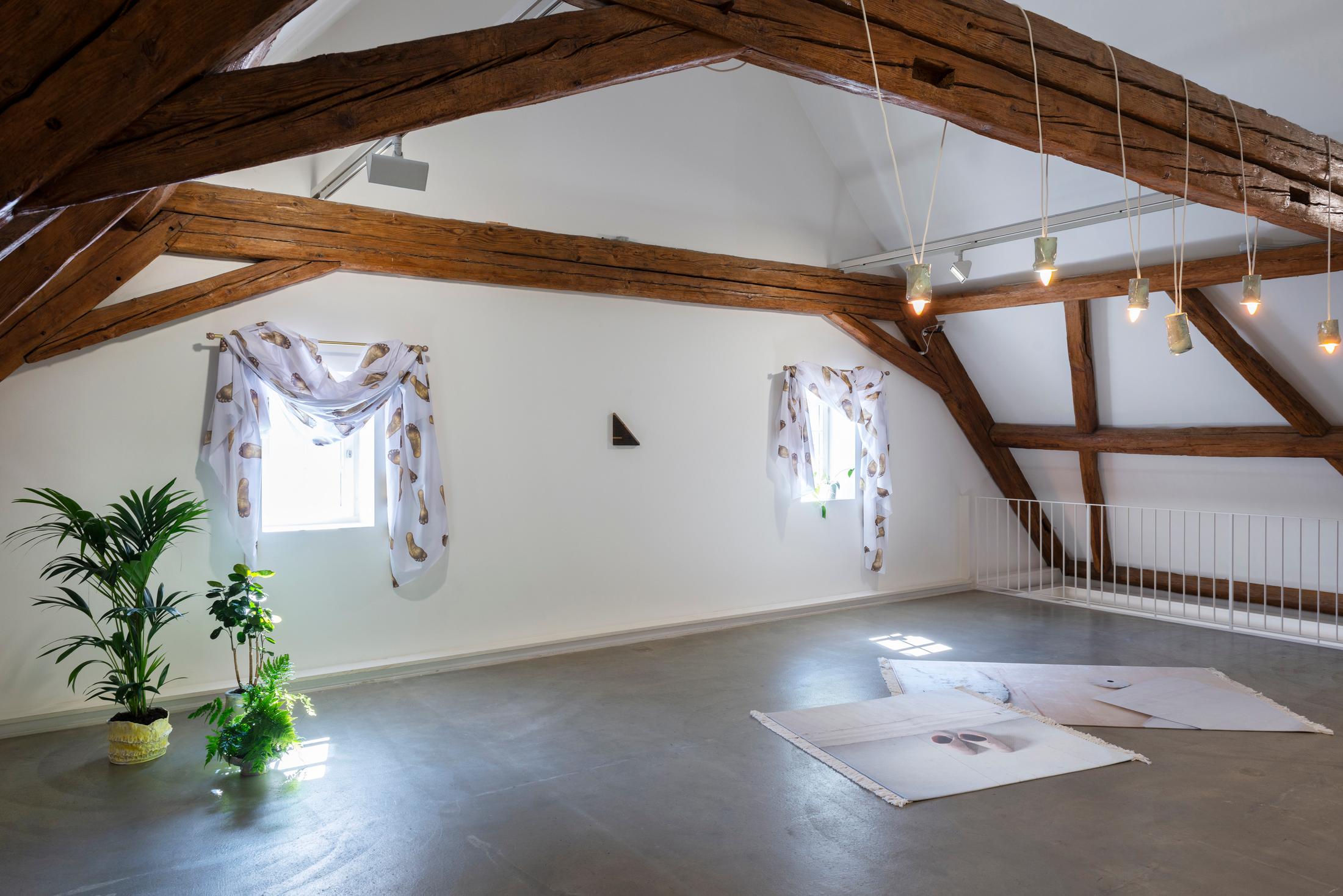Installation View Clare Kenny «If I was a Rich Girl» at Kunstraum Riehen, Basel / Photo: Nici Jost / Courtesy: the artist