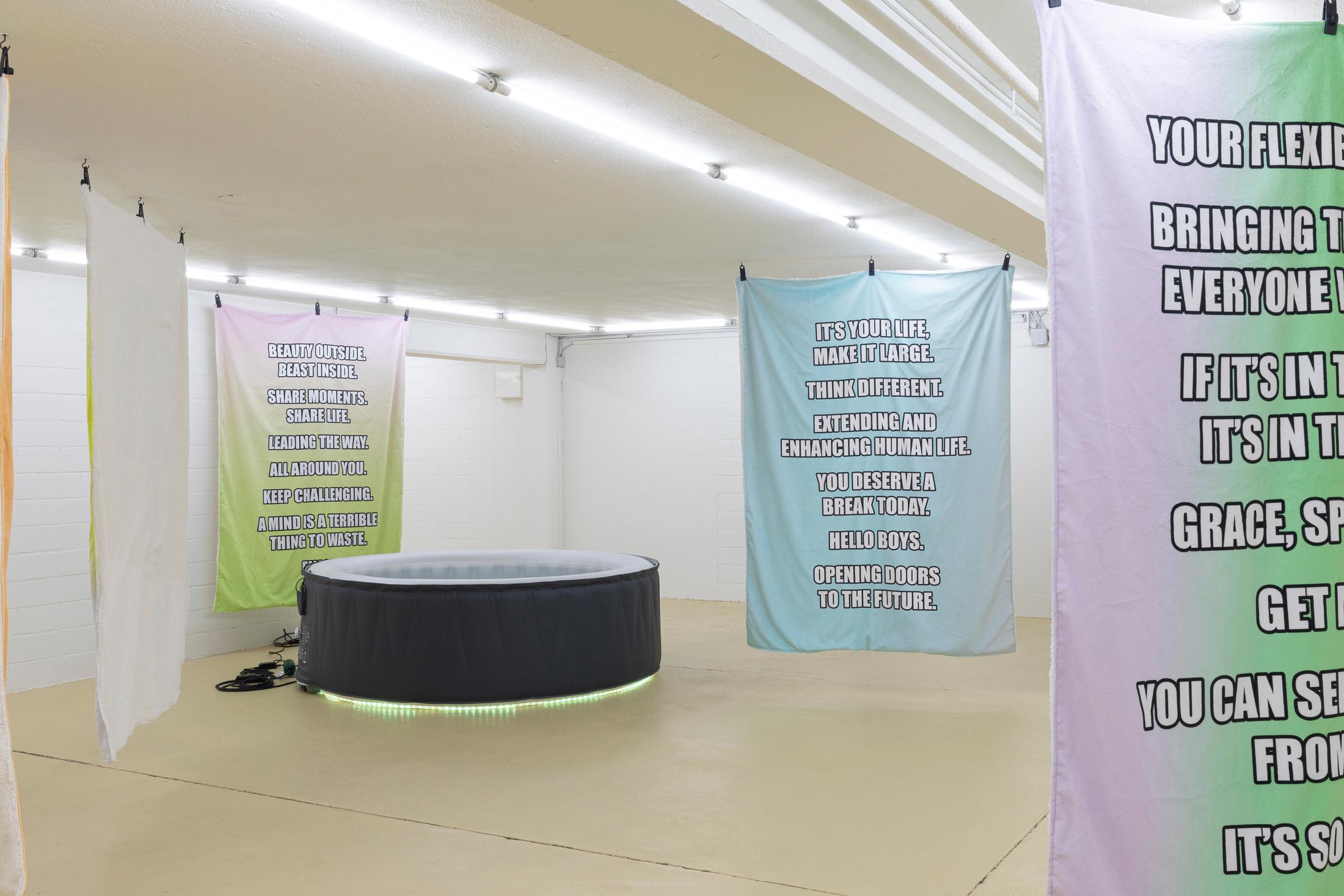 Exhibition View Clifford E. Bruckmann Soloshow «six degrees of memories, decisions, potentials» at unanimous consent, Zurich, 2020 / Photo: Michal Florence Schorro / Courtesy: the artist and unanimous consent