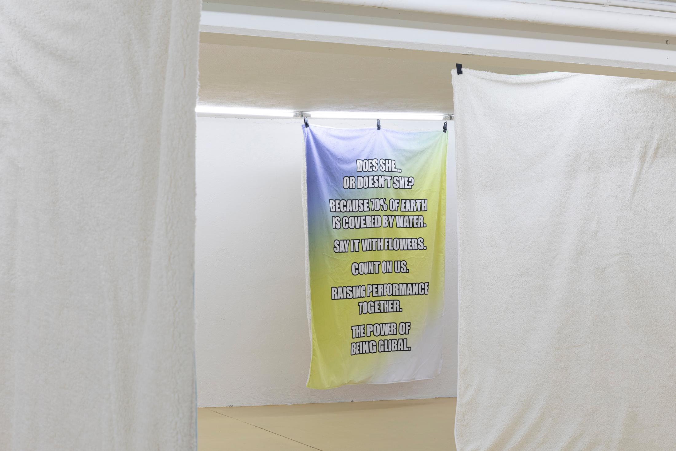 Exhibition View Clifford E. Bruckmann Soloshow «six degrees of memories, decisions, potentials» at unanimous consent, Zurich, 2020 / Photo: Michal Florence Schorro / Courtesy: the artist and unanimous consent