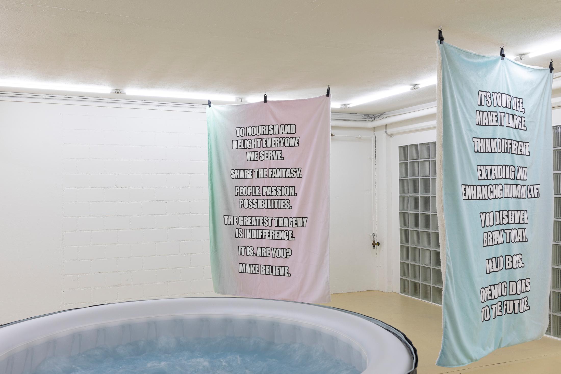 Exhibition View Clifford E. Bruckmann Soloshow «six degrees of memories, decisions, potentials» at unanimous consent, Zurich, 2020 / Photo: Michal Florence Schorro / Courtesy: the artist and unanimous consent