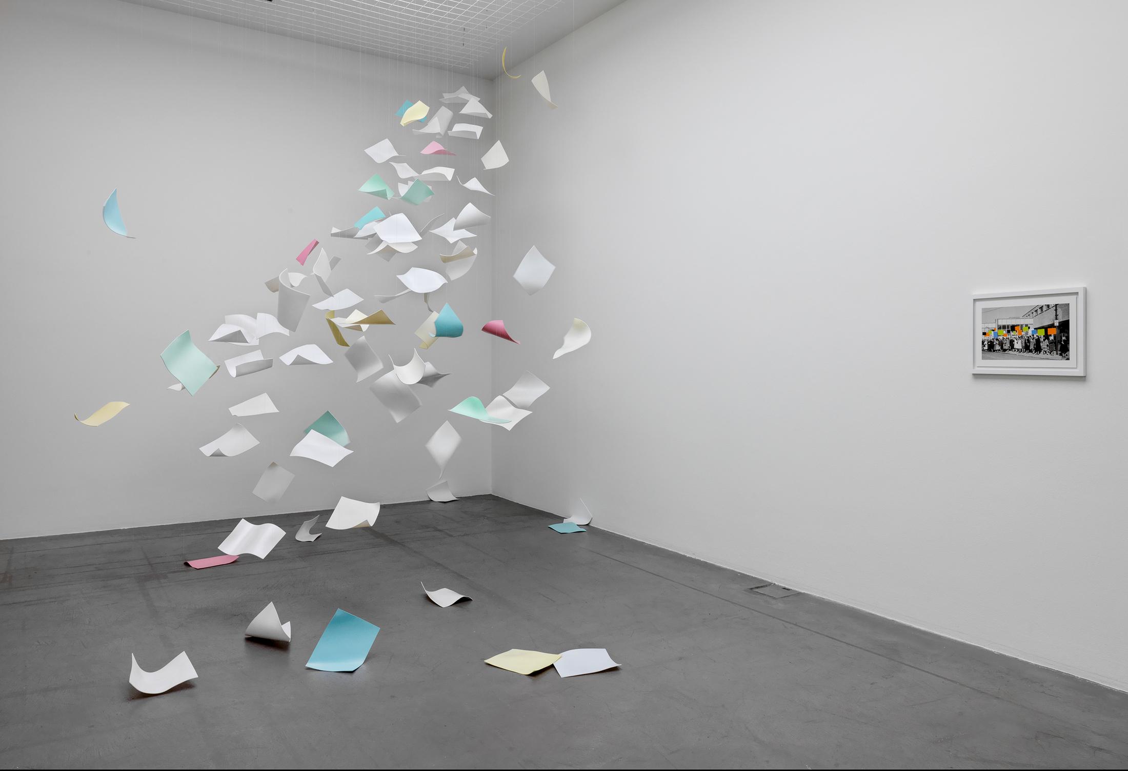 Exhibition View «Concrete Contemporary ; view on Otto Berchem & Amalia Pica, Otto Berchem» at Museum Haus Konstruktiv, 2019 / Photo: Stefan Altenburger