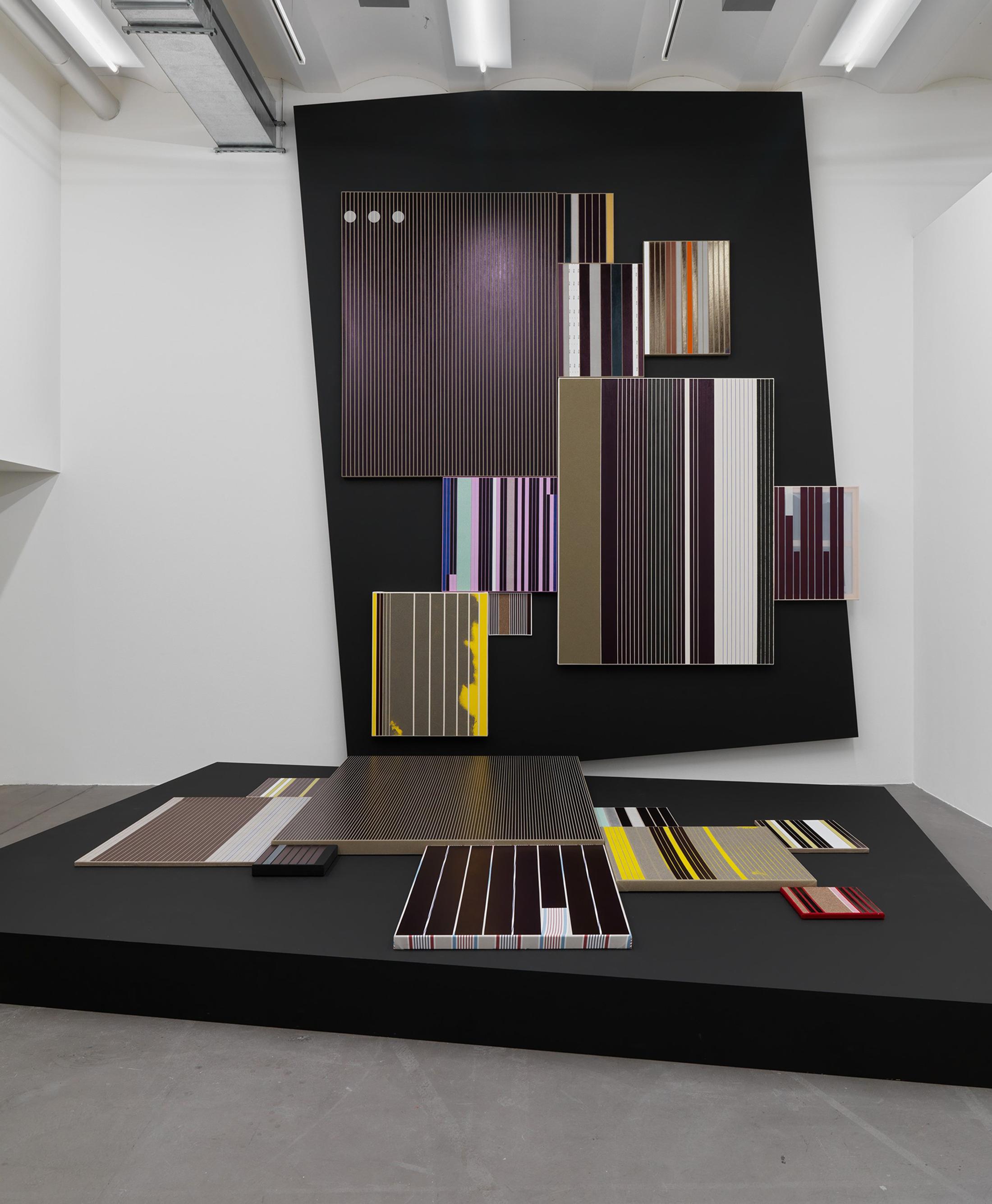 Exhibition View «Concrete Contemporary ; view on Herbert Hinteregger, Too close for comfort, 2019» at Museum Haus Konstruktiv, 2019 / Photo: Stefan Altenburger