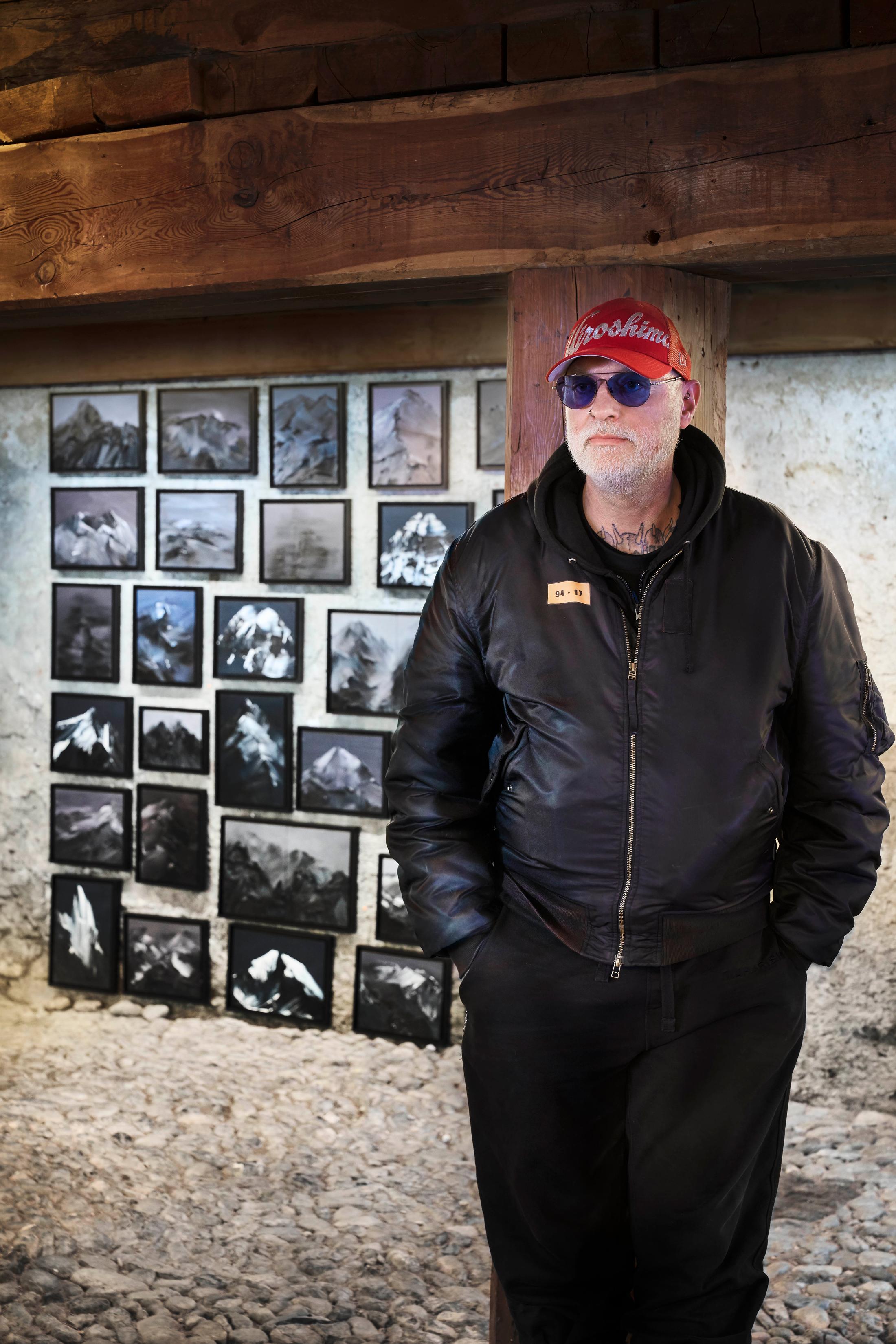 Exhibition View Conrad Jon Godly Soloshow «Through the Years» at Stalla Madulain, 2019 / Photo: Franz Rindlisbacher / Courtesy: the artist and Stalla Madulain