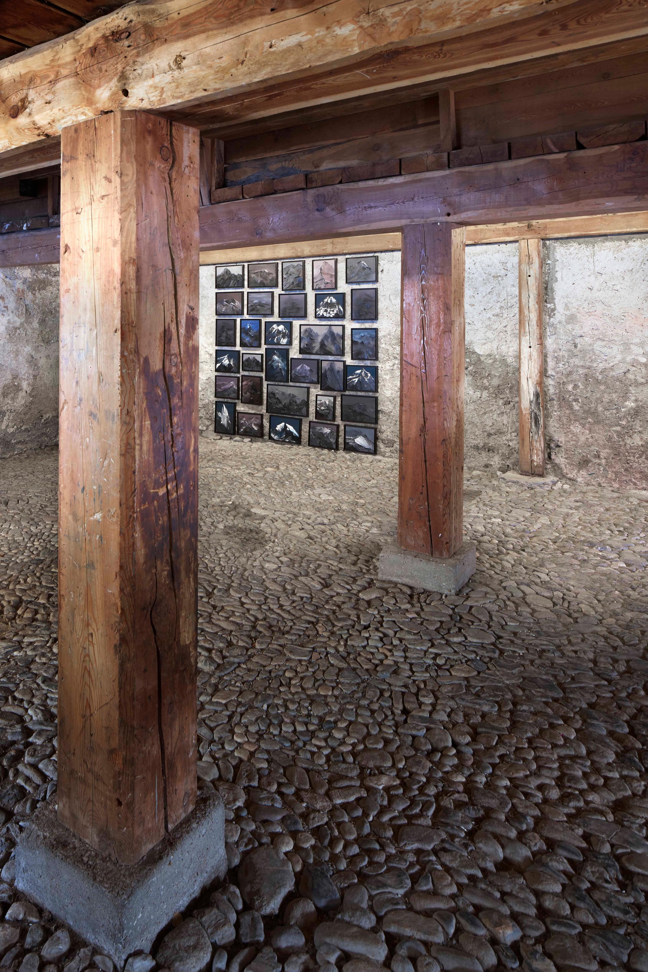 Conrad Jon Godly and Kazuyo Okushiba at Stalla Madulain, Double Soloshow «Through the Years» and «Mu Ji Ga - No Ego», December 27, 2019 until February 2, 2020 – Contemporary Art Switzerland • Swiss Art Exhibition Archive