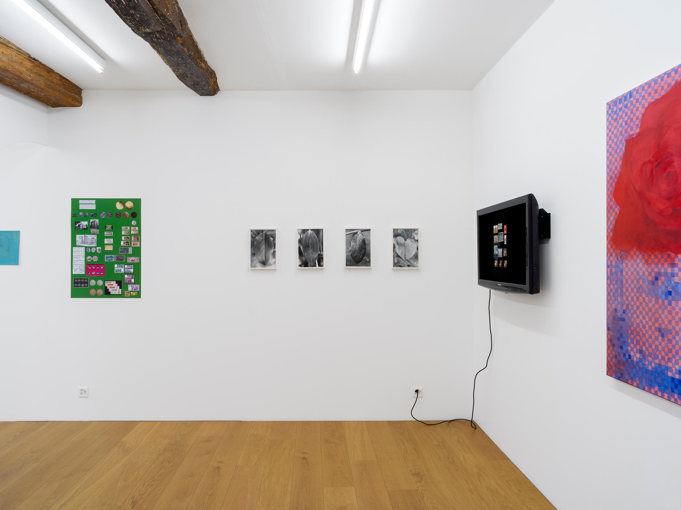 Exhibition View Group Show «Constellations in a Bubble» at Kirchgasse Gallery, Steckborn, 2021 / Photo: CE / Courtesy: the artists and Kirchgasse Gallery