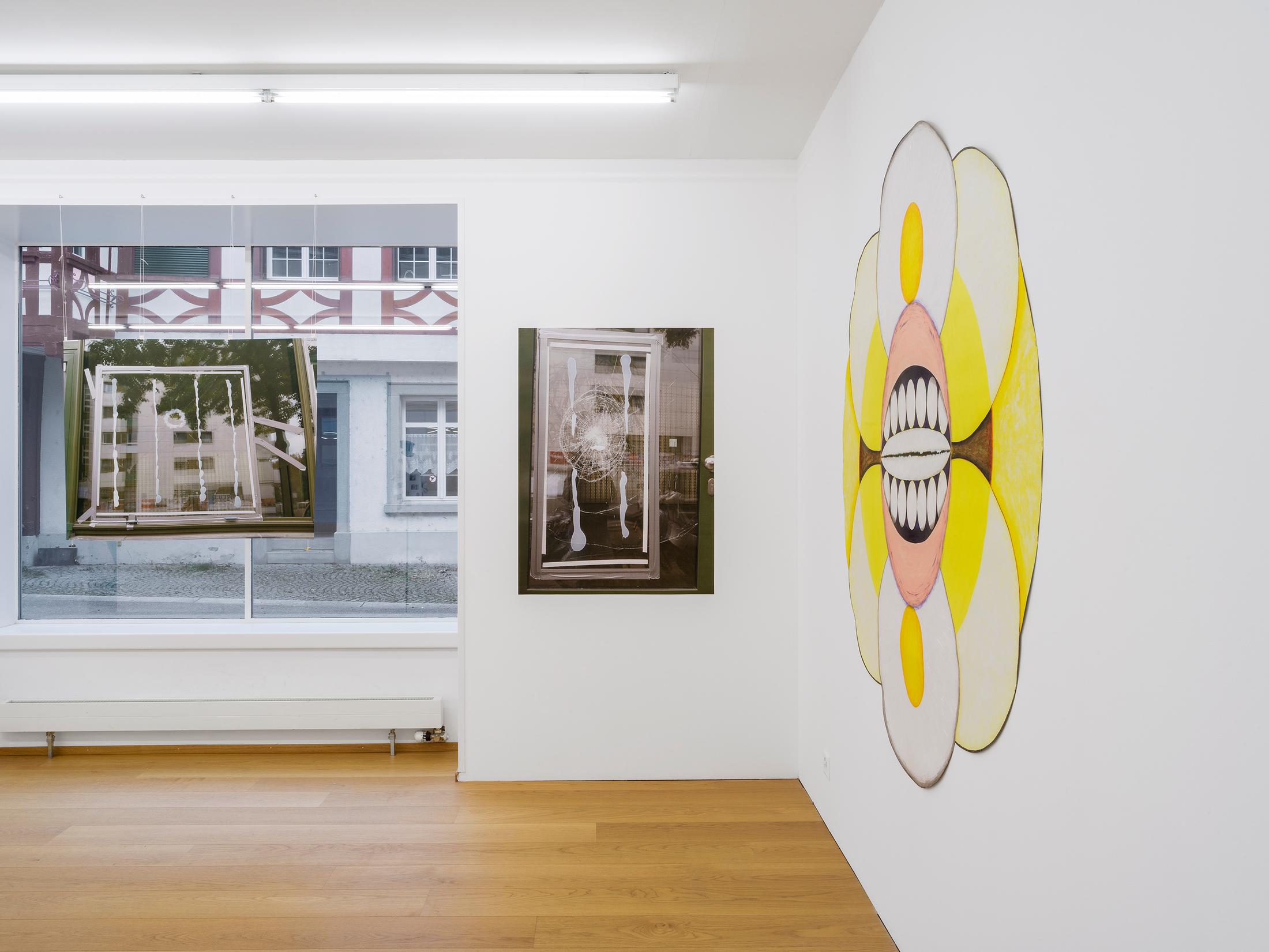 Exhibition View Group Show «Constellations in a Bubble» at Kirchgasse Gallery, Steckborn, 2021 / Photo: CE / Courtesy: the artists and Kirchgasse Gallery