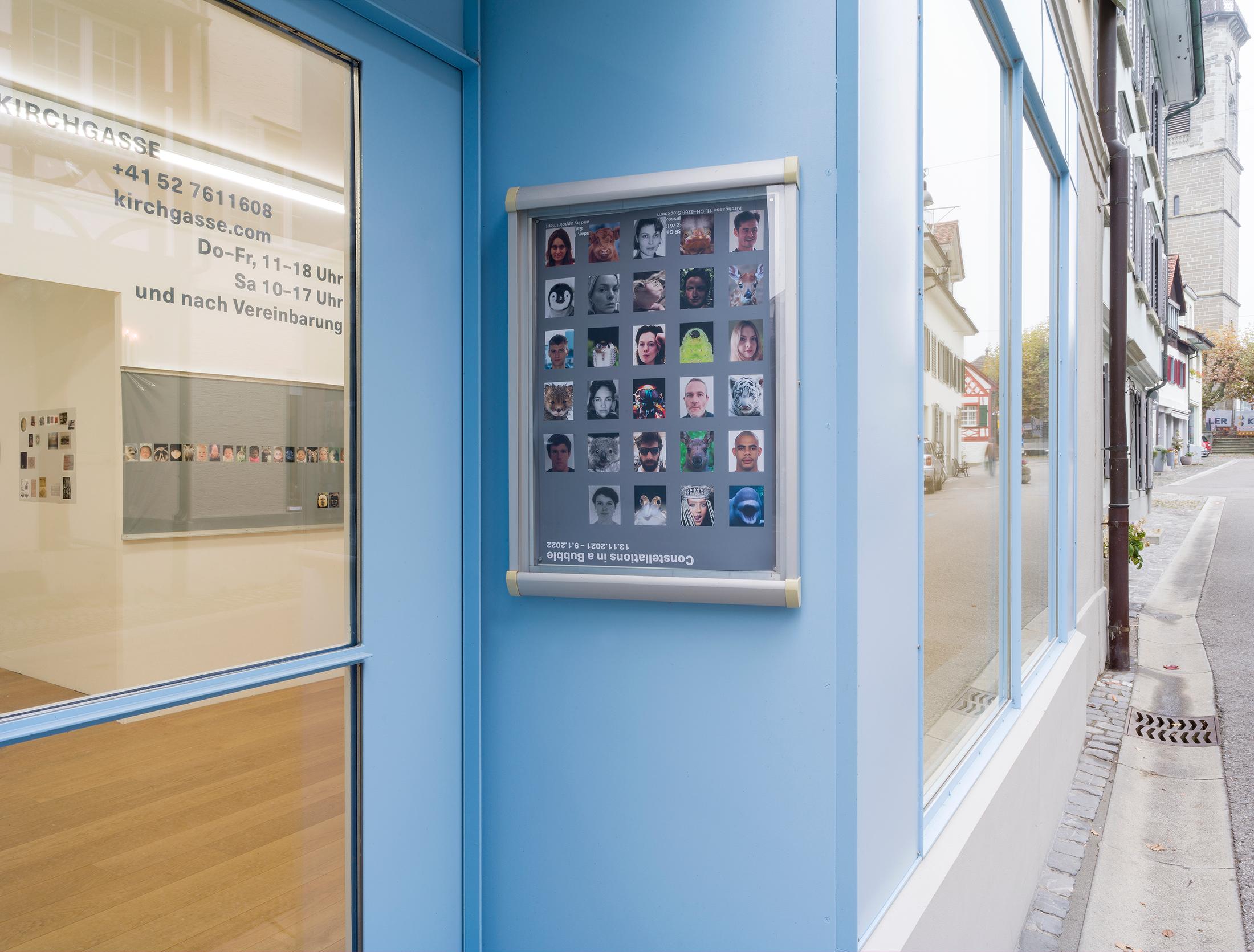 Exhibition View Group Show «Constellations in a Bubble» at Kirchgasse Gallery, Steckborn, 2021 / Photo: CE / Courtesy: the artists and Kirchgasse Gallery