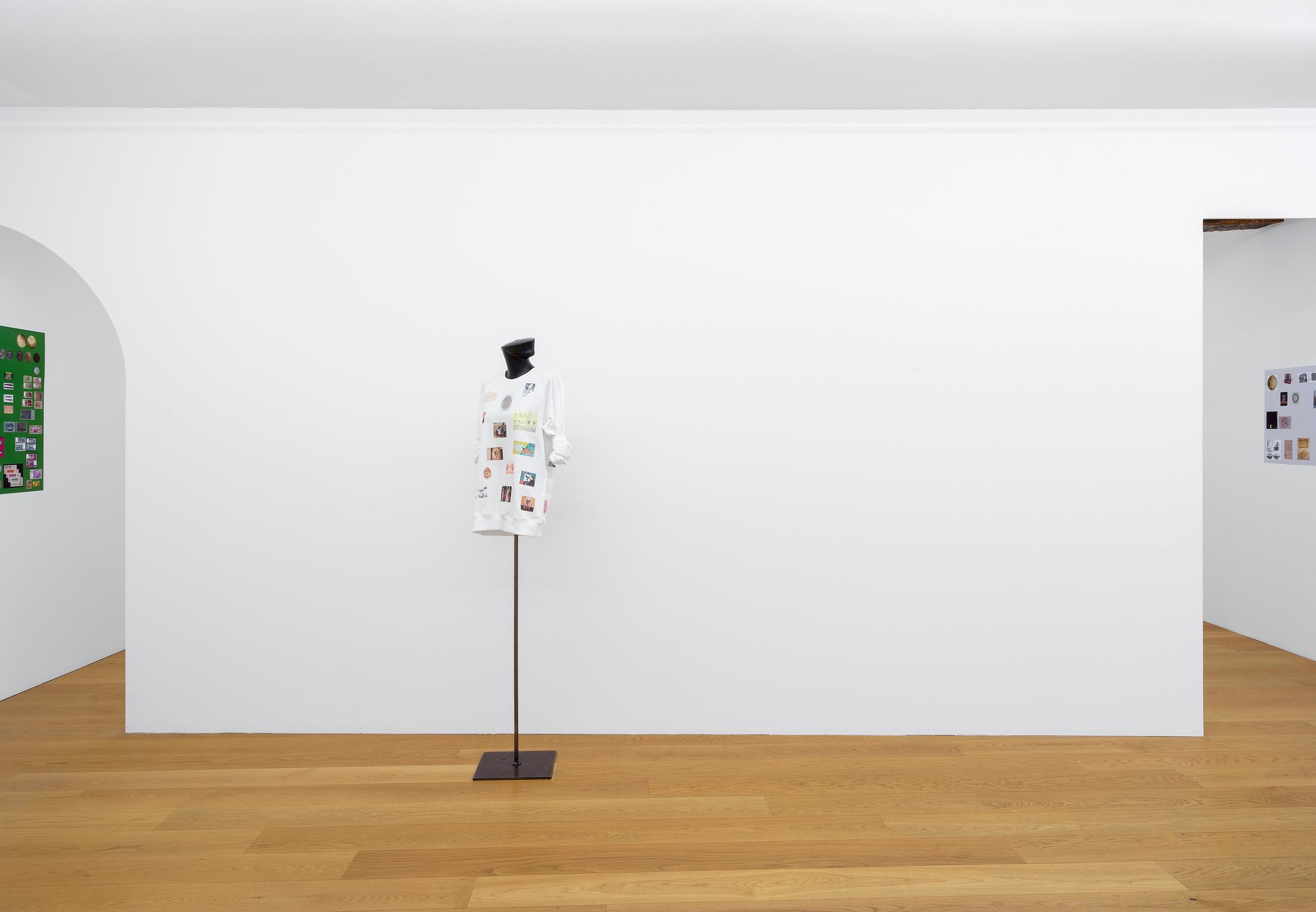 Exhibition View Group Show «Constellations in a Bubble; view on Alexandra Tretter, Elliptical I, 2021» at Kirchgasse Gallery, Steckborn, 2021 / Photo: CE / Courtesy: the artists and Kirchgasse Gallery