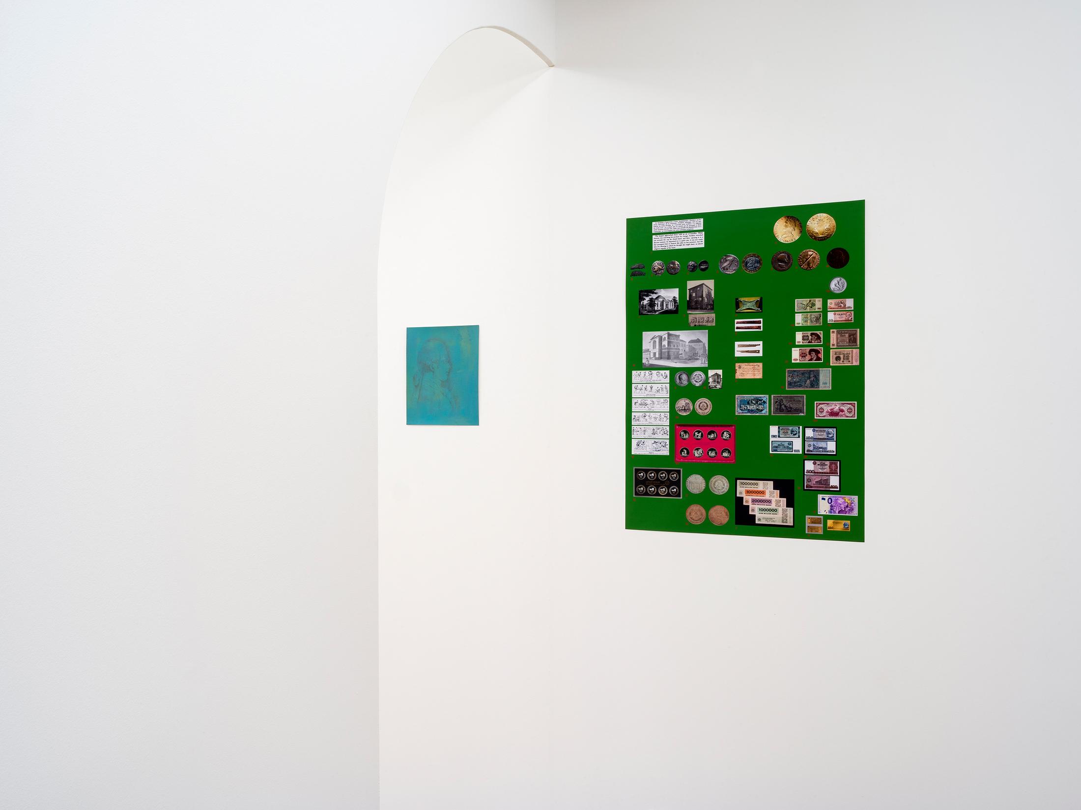 Exhibition View Group Show «Constellations in a Bubble» at Kirchgasse Gallery, Steckborn, 2021 / Photo: CE / Courtesy: the artists and Kirchgasse Gallery