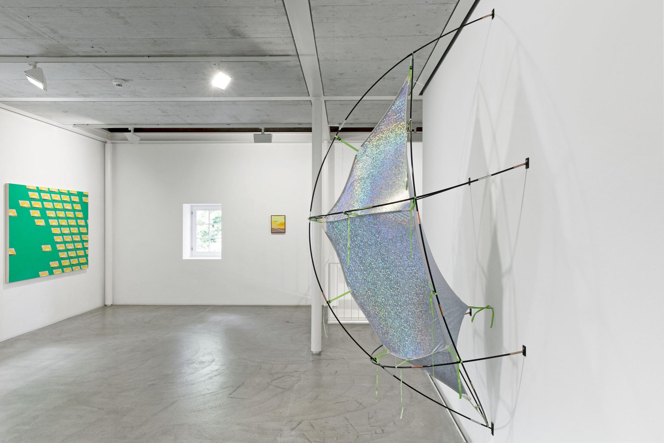 Exhibition View Group Show «Contrology» at Kunst Raum Riehen, 2021 / Photo: Gina Folly / Courtesy: the artists and Kunstraum Riehen