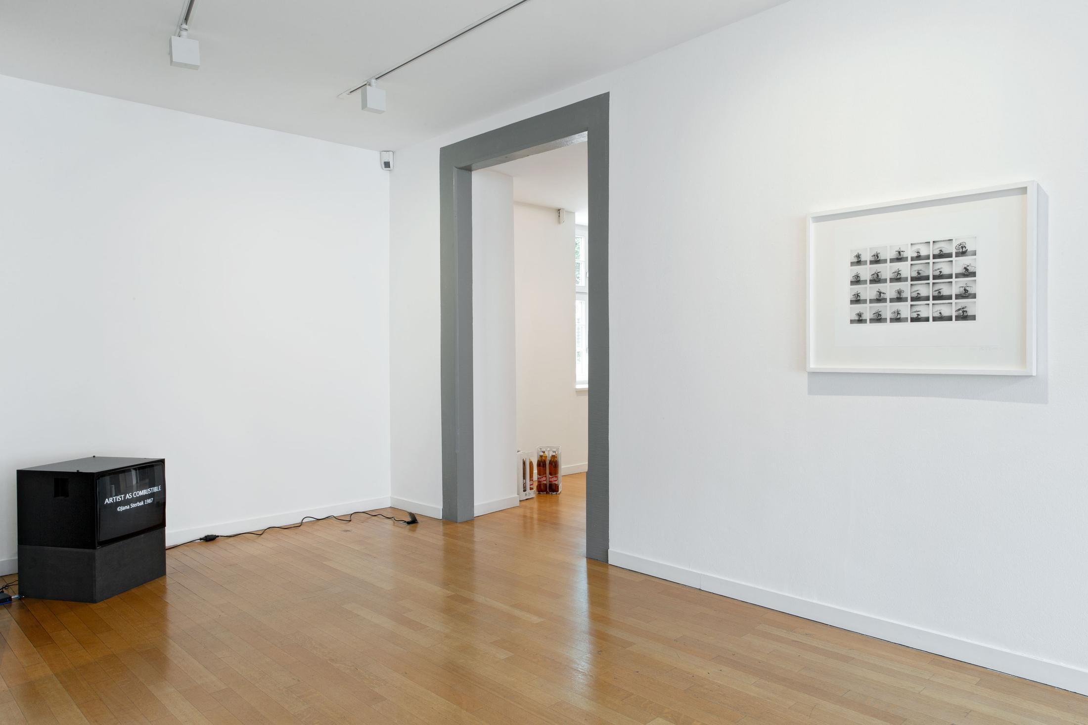 Exhibition View Group Show «Contrology» at Kunst Raum Riehen, 2021 / Photo: Gina Folly / Courtesy: the artists and Kunstraum Riehen