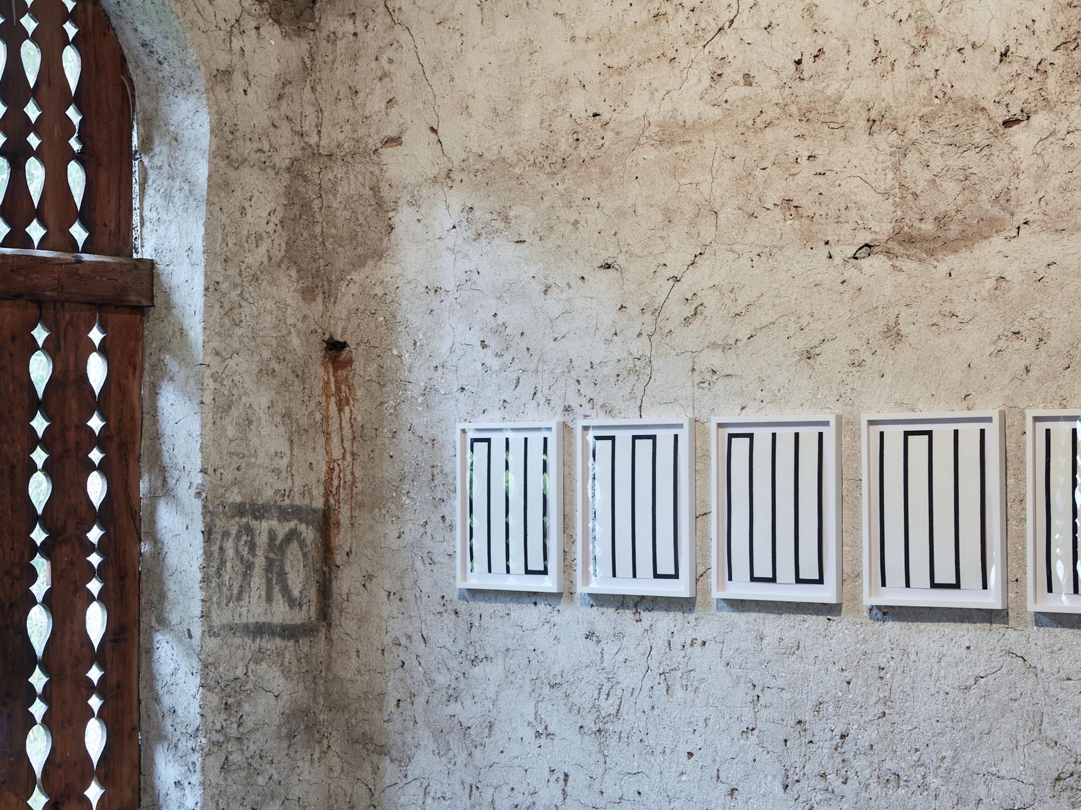 Exhibition View Corsin Fontana at Stalla Madulain, Madulain, 2019 / Photo: Philippe Hubler / Courtesy: the artists and Stalla Madulain