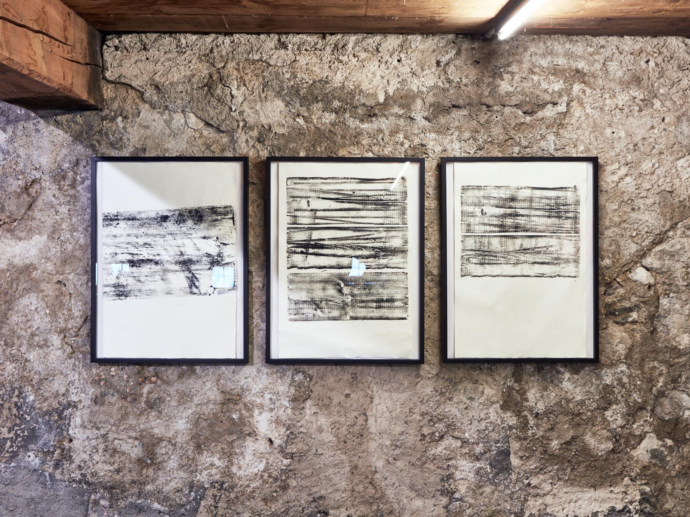 Exhibition View Laura Bott at Stalla Madulain, Madulain, 2019 / Photo: Philippe Hubler / Courtesy: the artists and Stalla Madulain