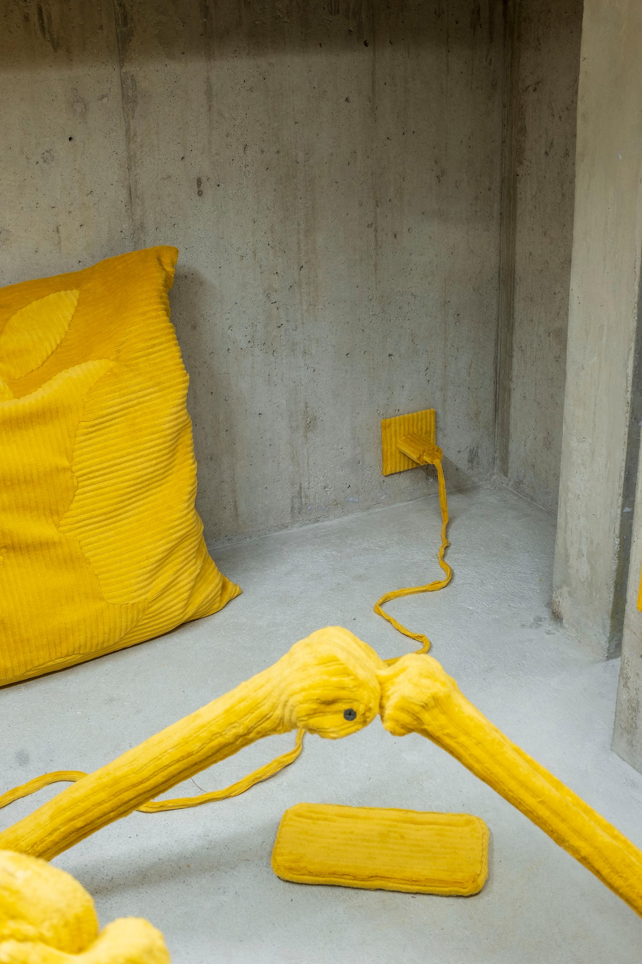 Exhibition View Duo Show «Fool's Gold» at Lemme, Sion, 2022 / Photo: Romain Iannone / Courtesy: the artists and Lemme