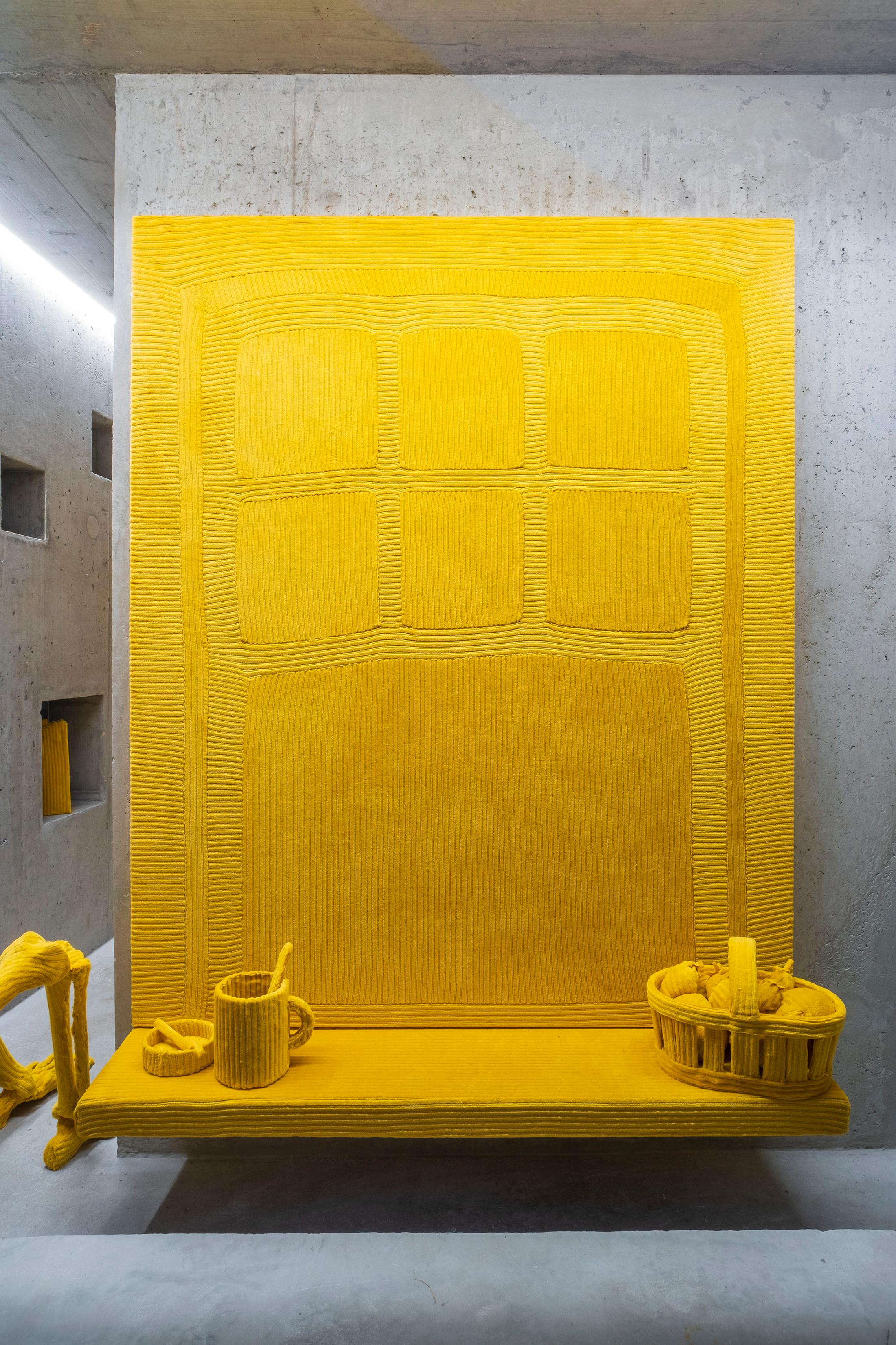 Exhibition View Duo Show «Fool's Gold» at Lemme, Sion, 2022 / Photo: Romain Iannone / Courtesy: the artists and Lemme