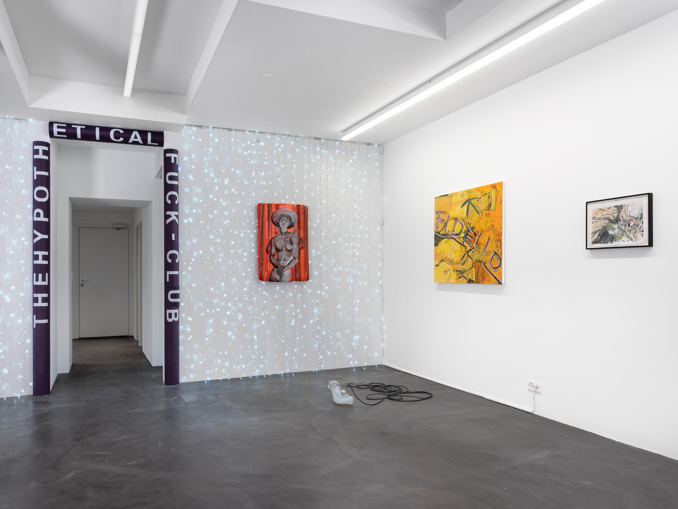 Exhibition View Groupshow «Cruise Kidman Kubrick» at Galerie Maria Bernheim, Zurich, 2019 / Photo: Julien Gremaud / Courtesy: the artist and Galerie Maria Bernheim