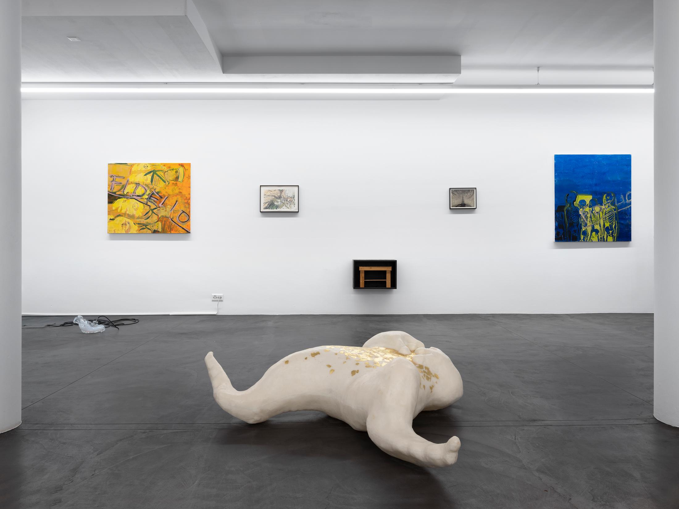 Exhibition View Groupshow «Cruise Kidman Kubrick» at Galerie Maria Bernheim, Zurich, 2019 / Photo: Julien Gremaud / Courtesy: the artist and Galerie Maria Bernheim