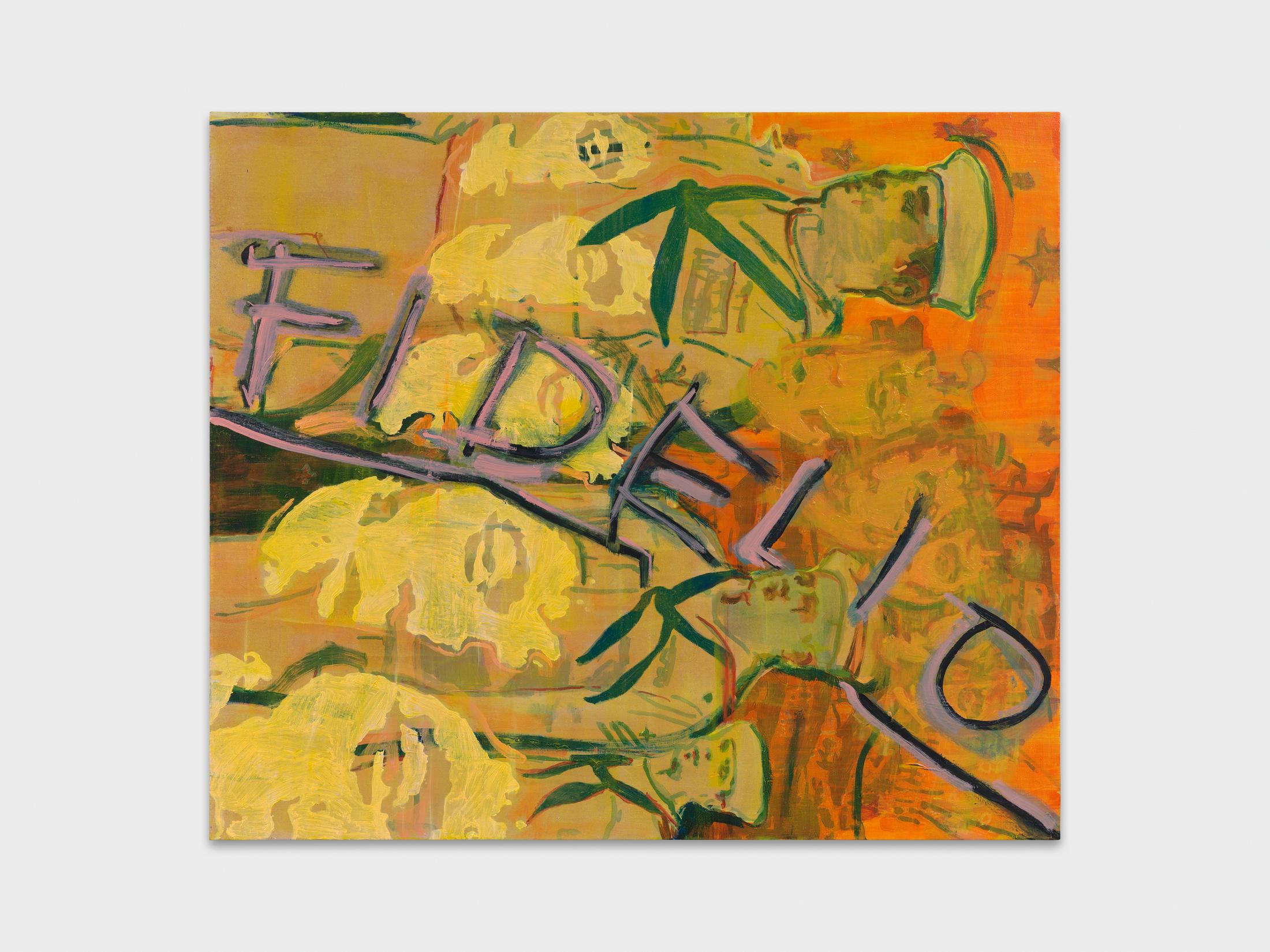 Exhibition View Groupshow «Cruise Kidman Kubrick; view on Andrea Fourchy, Untitled, 2019» at Galerie Maria Bernheim, Zurich, 2019 / Photo: Julien Gremaud / Courtesy: the artist and Galerie Maria Bernheim