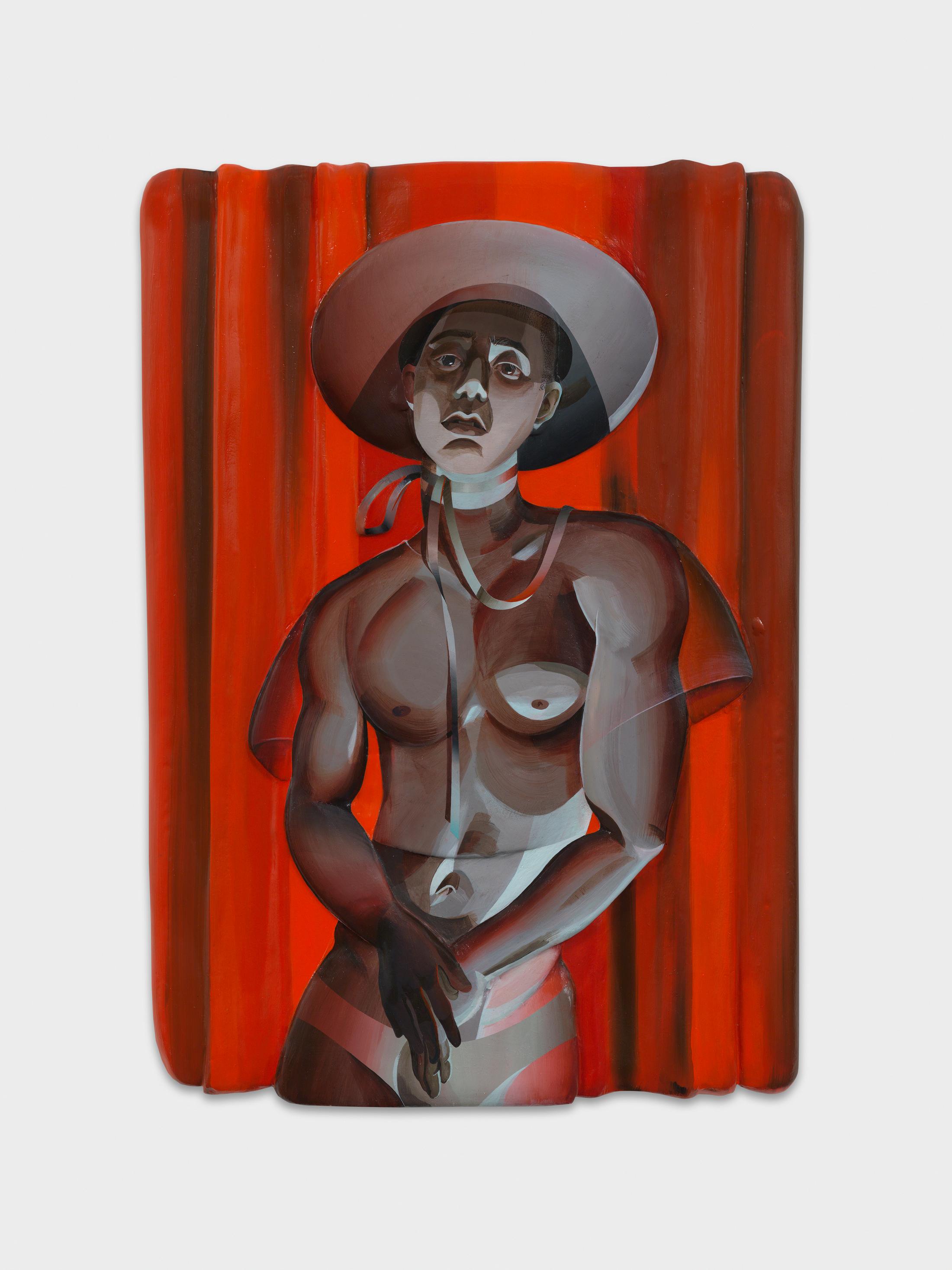 Exhibition View Groupshow «Cruise Kidman Kubrick; view on Kyle Dunn, Red Juror, 2019» at Galerie Maria Bernheim, Zurich, 2019 / Photo: Julien Gremaud / Courtesy: the artist and Galerie Maria Bernheim