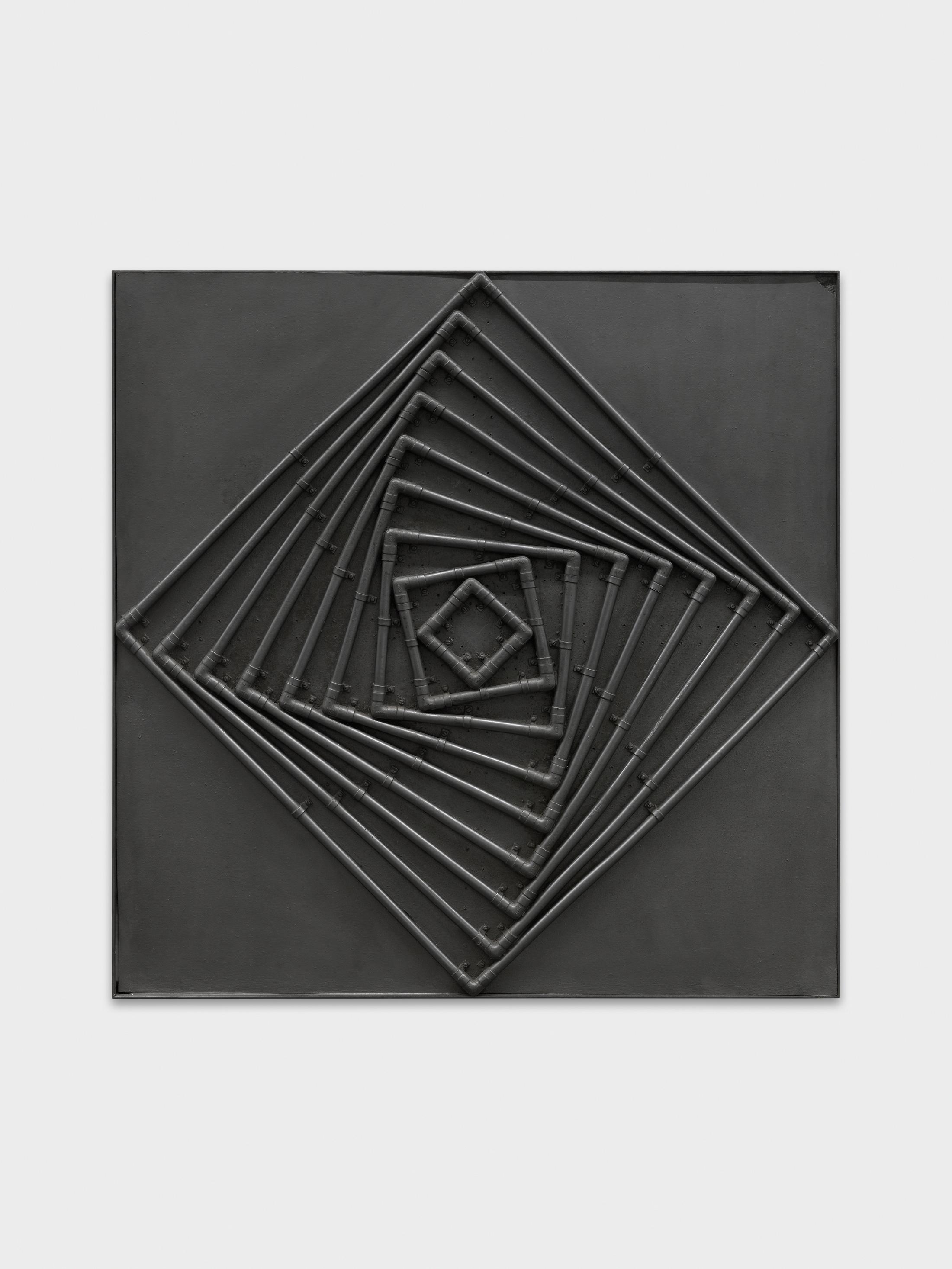 Exhibition View Groupshow «Cruise Kidman Kubrick; view on Rico Weber, Rotation, 1992» at Galerie Maria Bernheim, Zurich, 2019 / Photo: Julien Gremaud / Courtesy: the artist and Galerie Maria Bernheim