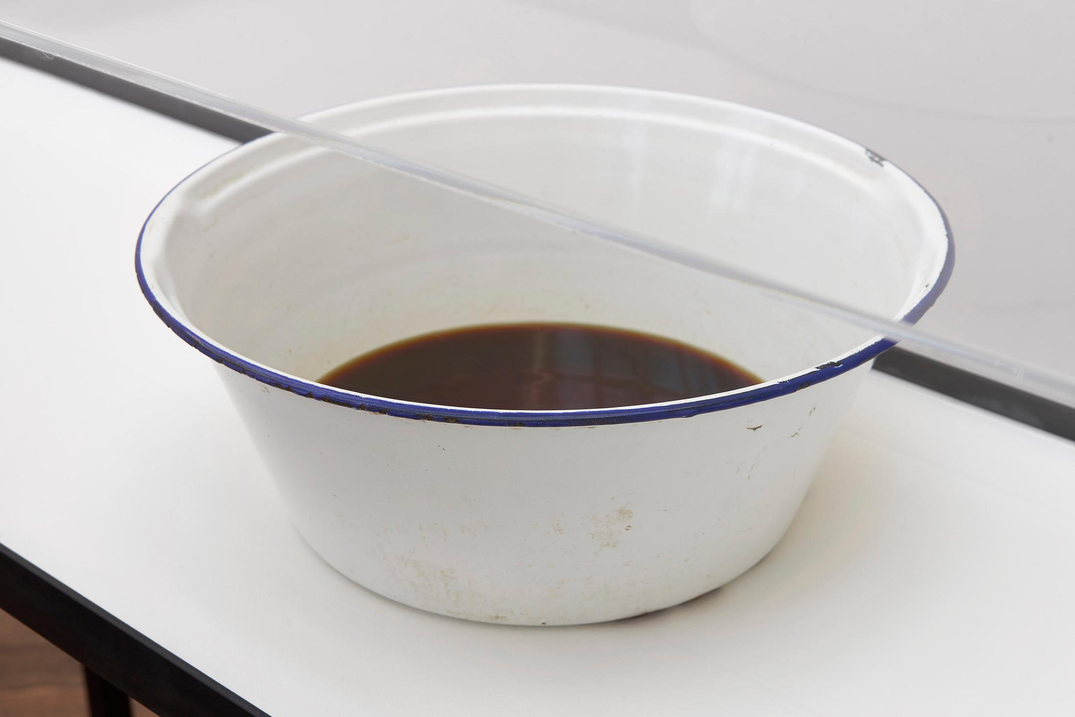 Exhibition View Daniel Turner Solo Show «Three Sites; view on Daniel Turner, Particle Processed Curtains, 2022» at Kunsthalle Basel, Basel, 2022 / Photo: Philipp Hänger / Courtesy: the artist and Kunsthalle Basel