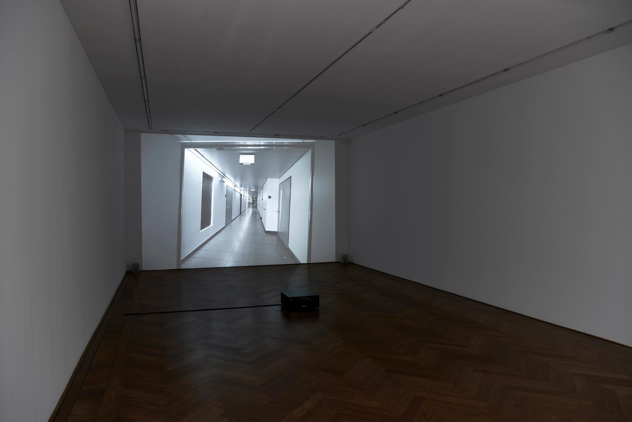Exhibition View Daniel Turner Solo Show «Three Sites; view on Daniel Turner, BASF / Novartis / Holdenweid, 2022» at Kunsthalle Basel, Basel, 2022 / Photo: Philipp Hänger / Courtesy: the artist and Kunsthalle Basel